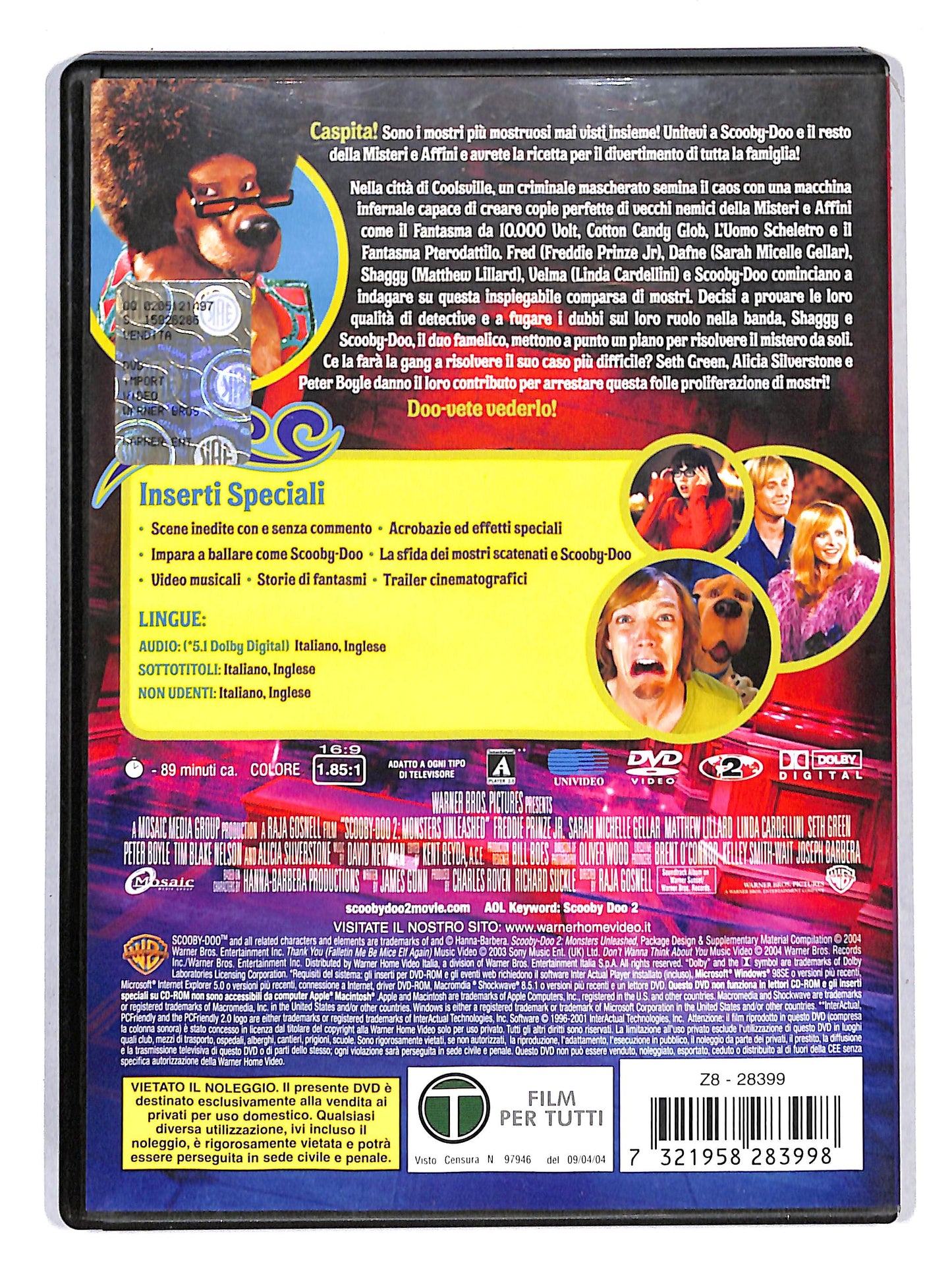 EBOND Scooby-Doo 2 - Mostri scatenati DVD DB688438