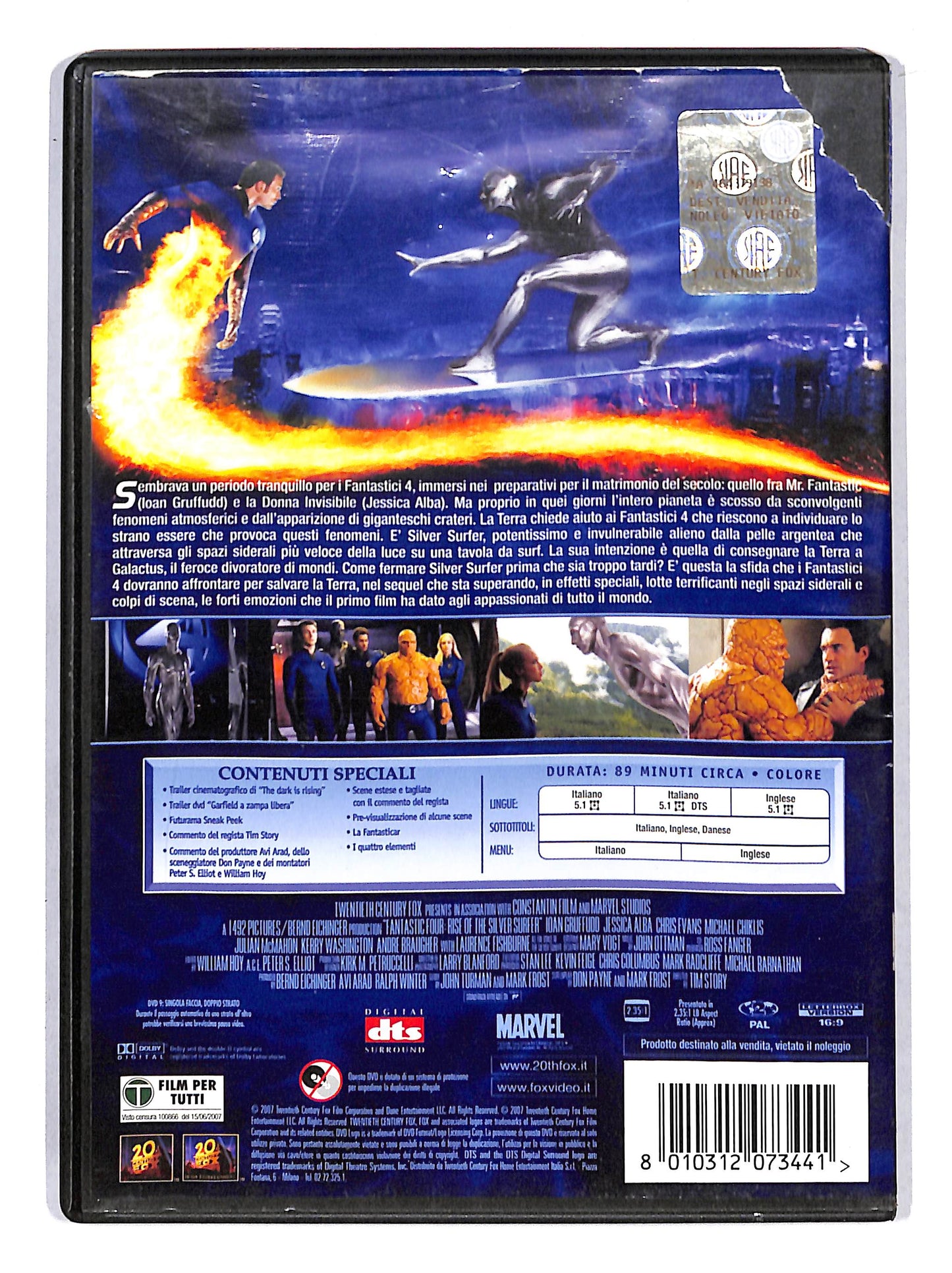 EBOND I Fantastici 4 e Silver Surfer DVD DB688442