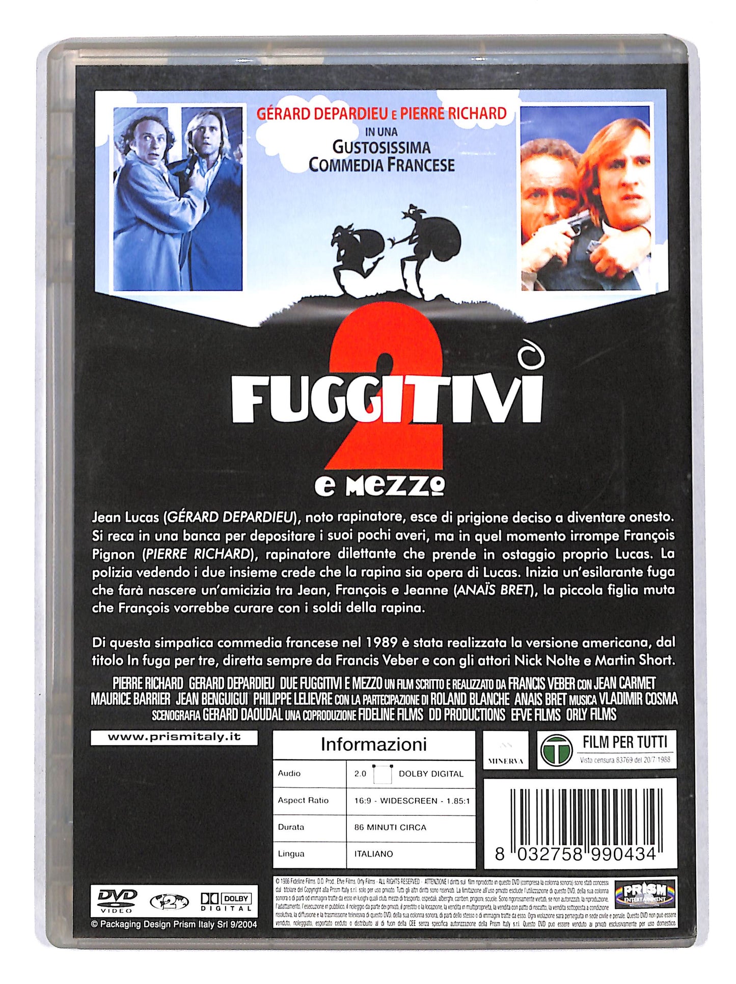 EBOND Due Fuggitivi e Mezzo DVD DB688450