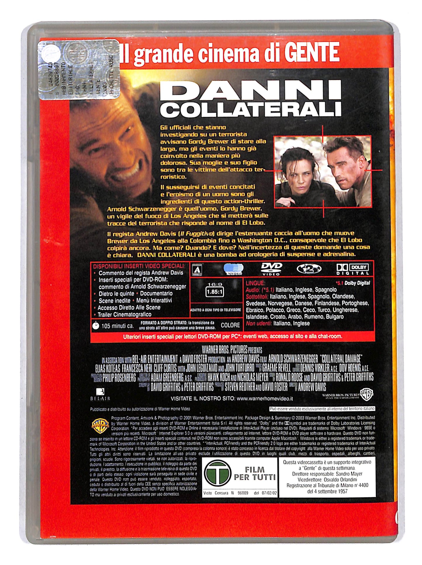 EBOND Danni collaterali EDITORIALE DVD DB688457