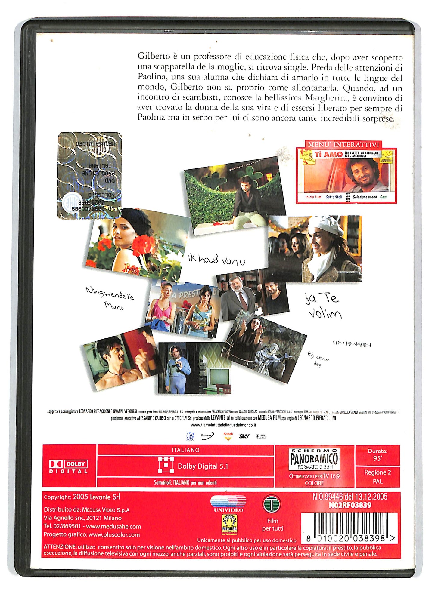 EBOND Ti amo in tutte le lingue del mondo NOLEGGIO DVD DB688618