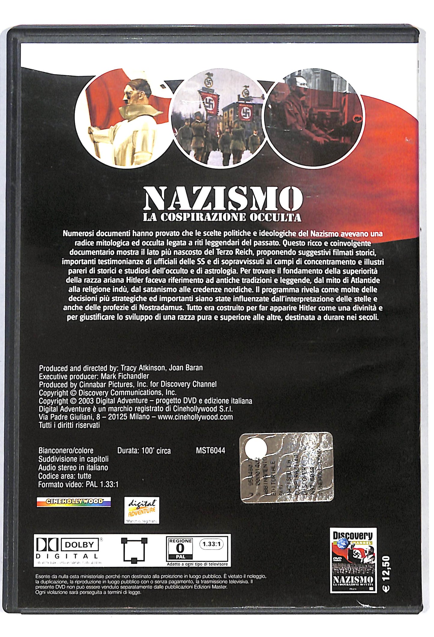 EBOND Nazismo la cospirazione occulta - Discovery channel DVD DB688807