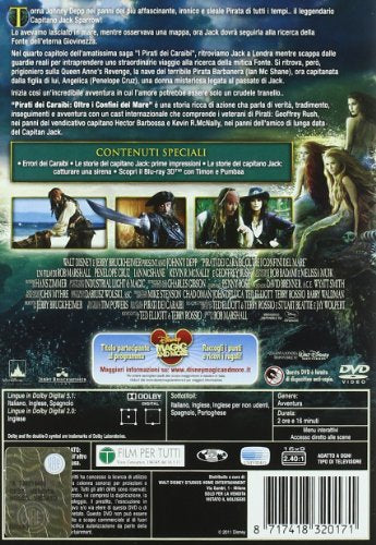 EBOND Pirati dei Caraibi - Oltre i confini del mare DVD DB688861