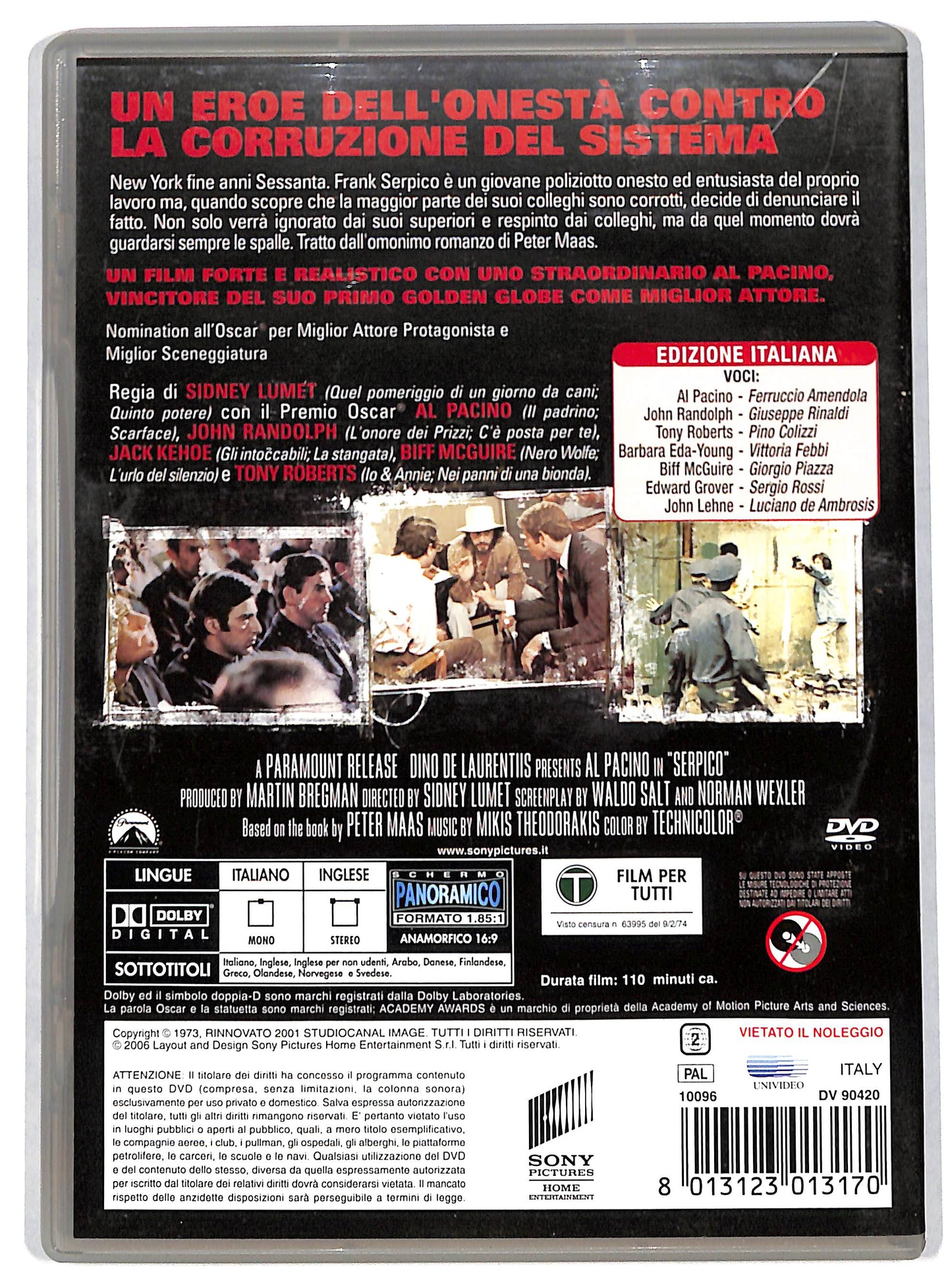 EBOND serpico DVD DB688925
