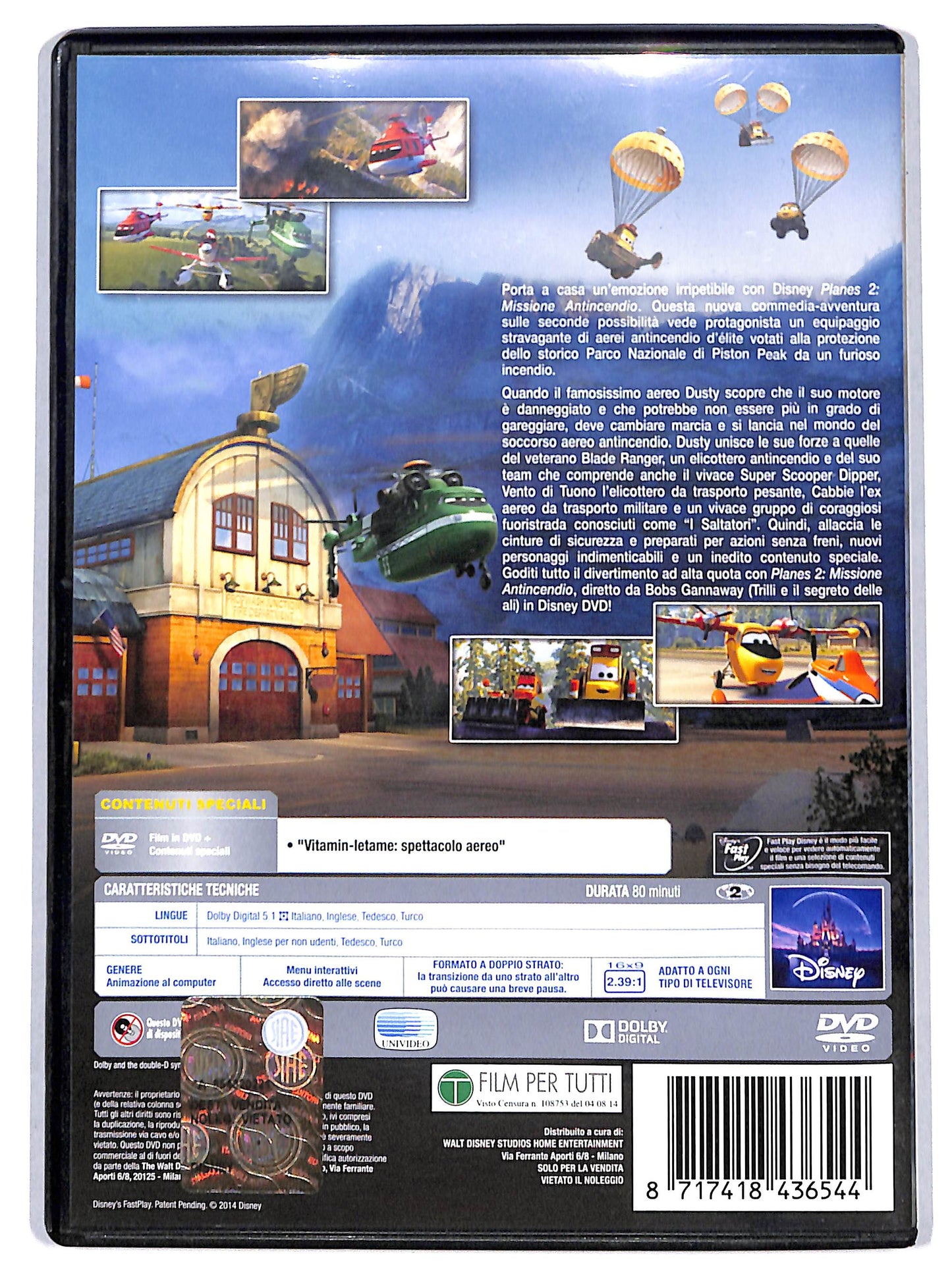 EBOND Planes 2 - Missione antincendio DVD DB689110
