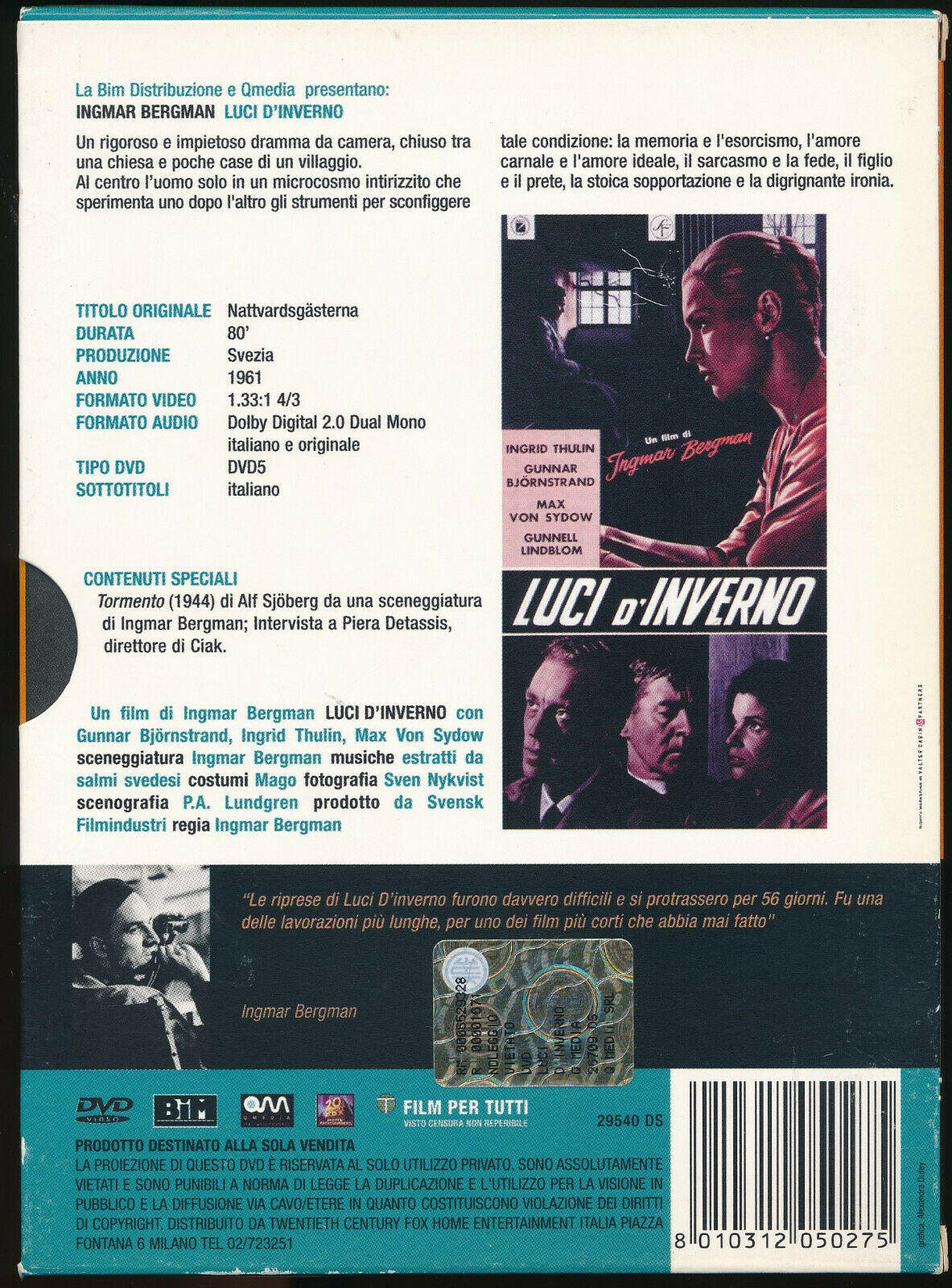 EBOND Luci D'inverno DVD DB689129