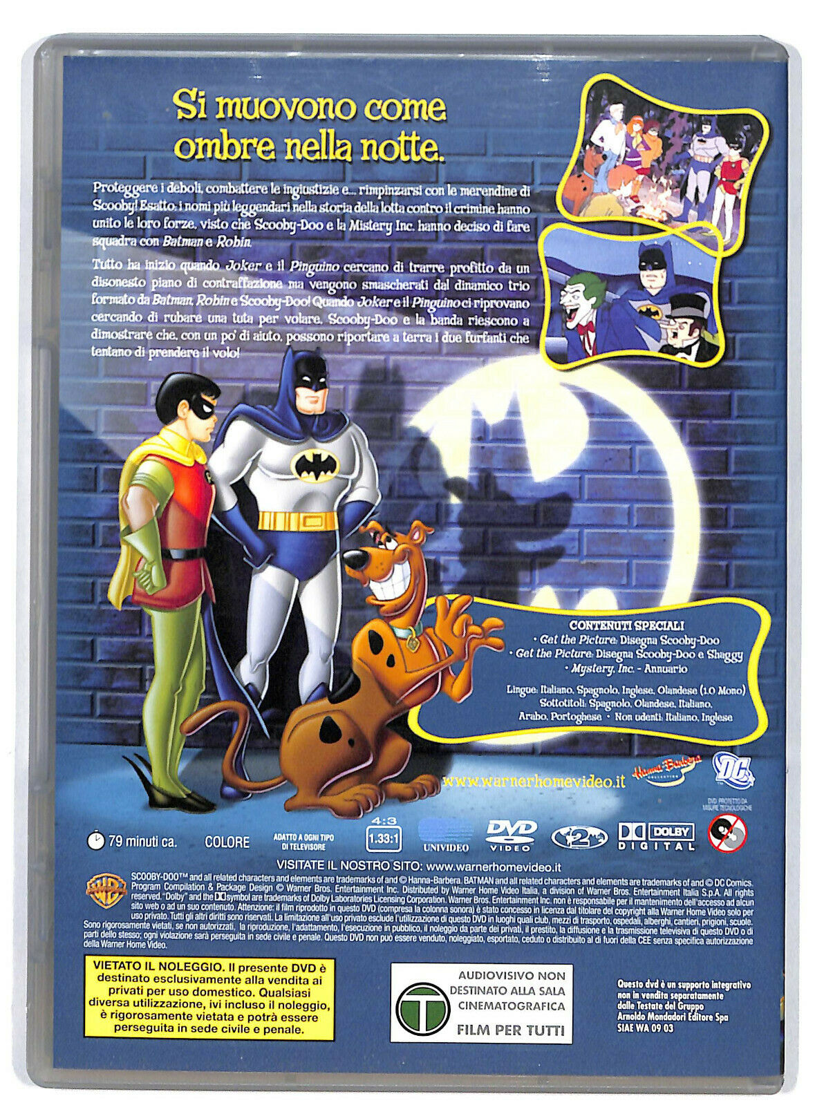 EBOND Scooby Doo Incontra Batman Editoriale DVD DB689148