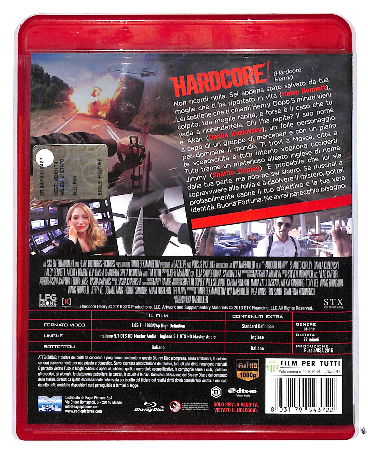 EBOND Hardcore BLURAY BLURAY DB689201