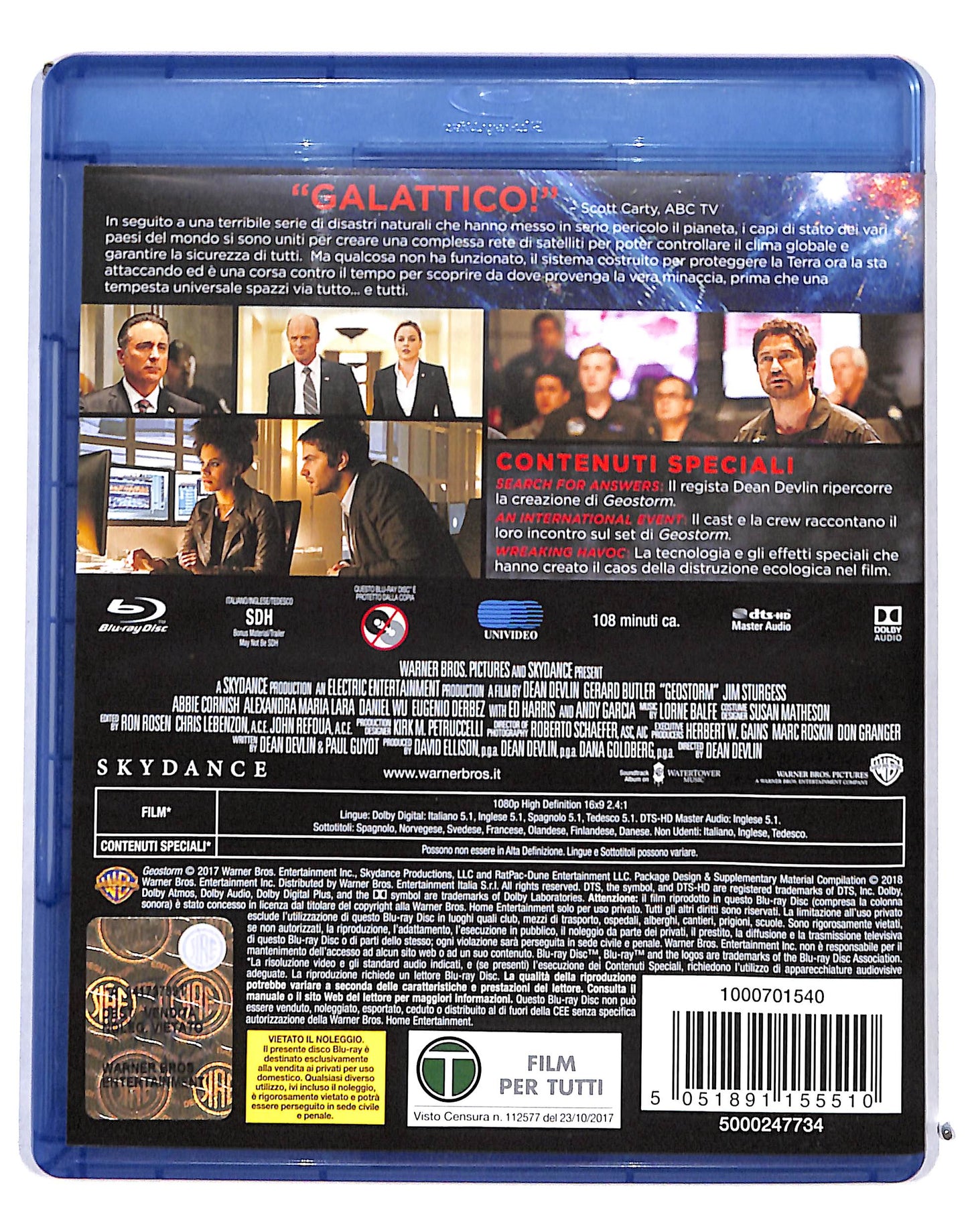 EBOND Geostorm BLURAY BLURAY DB689205