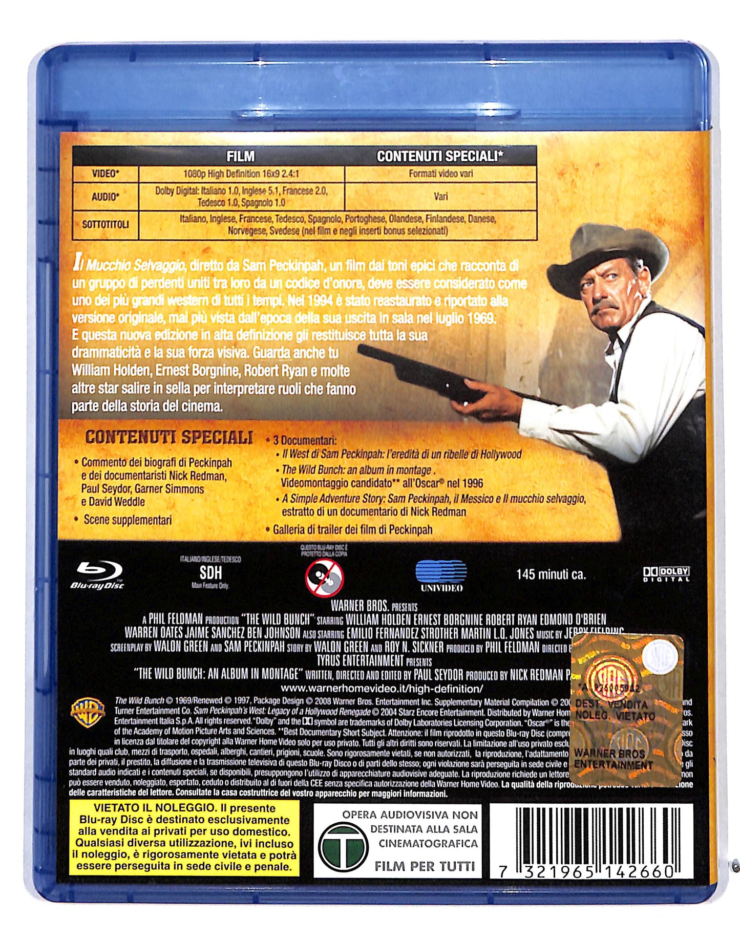 EBOND Il mucchio selvaggio BLURAY BLURAY DB689233