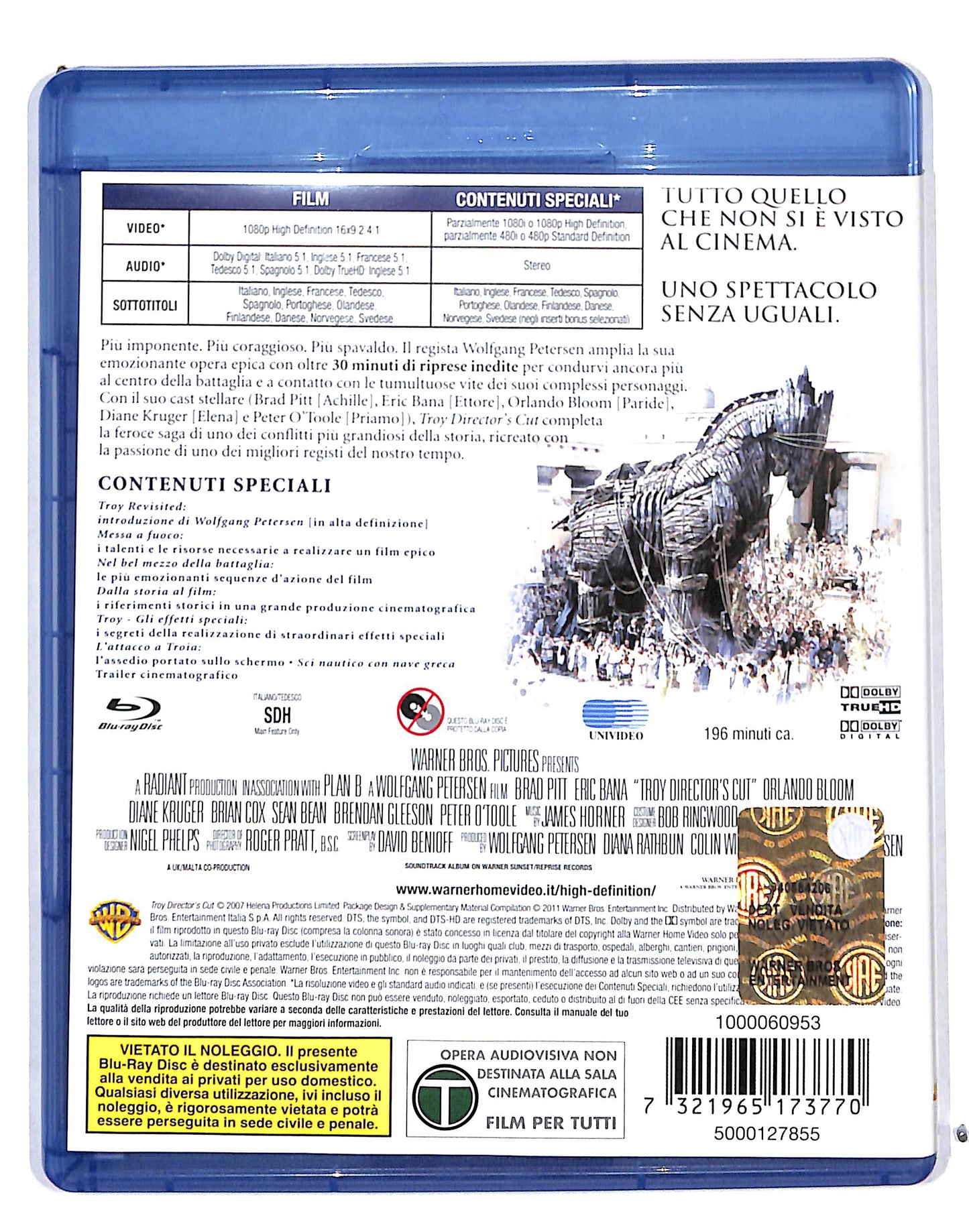 EBOND Troy Director's Cut BLURAY DB689235