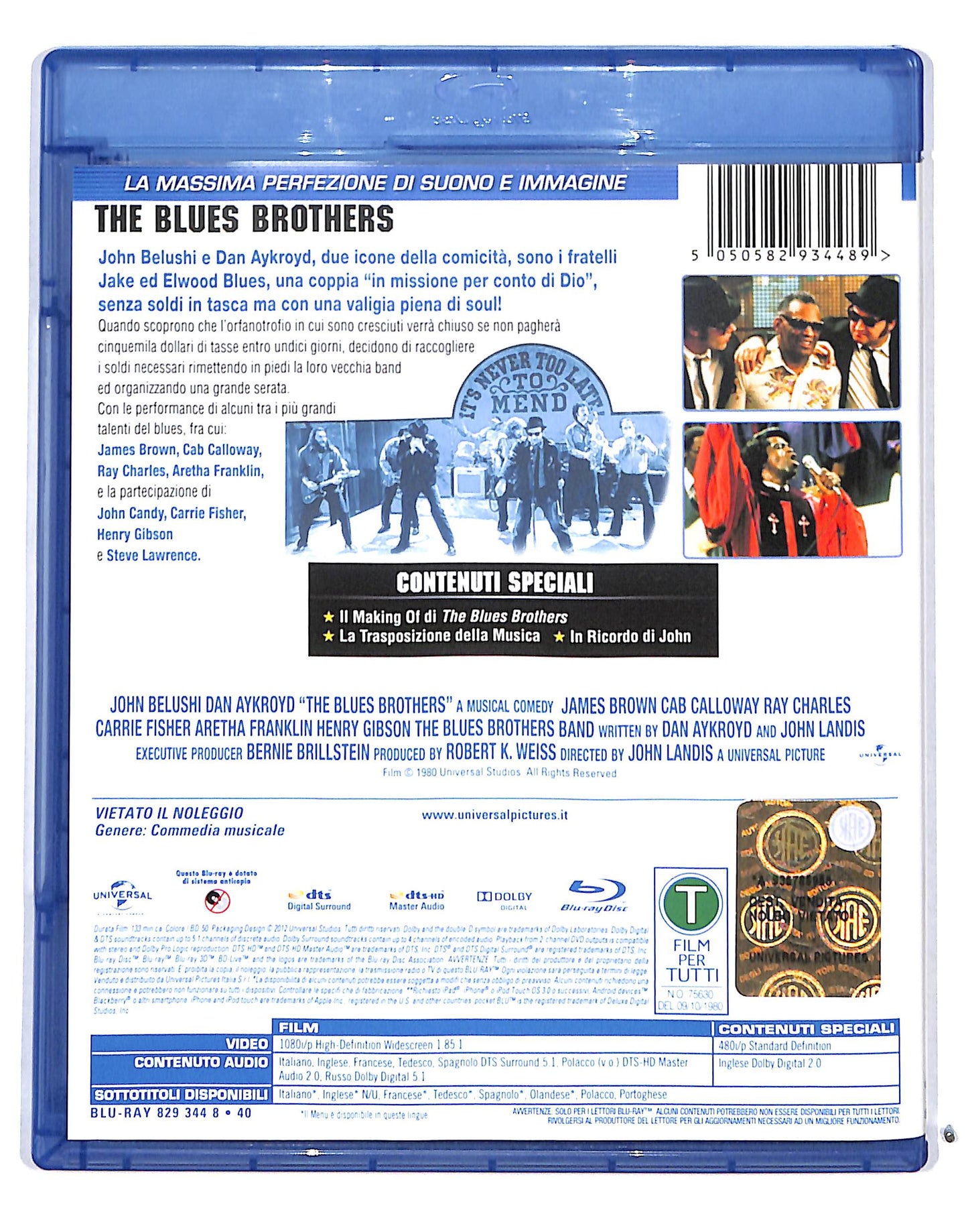 EBOND The Blues Brothers BLURAY BLURAY DB689238