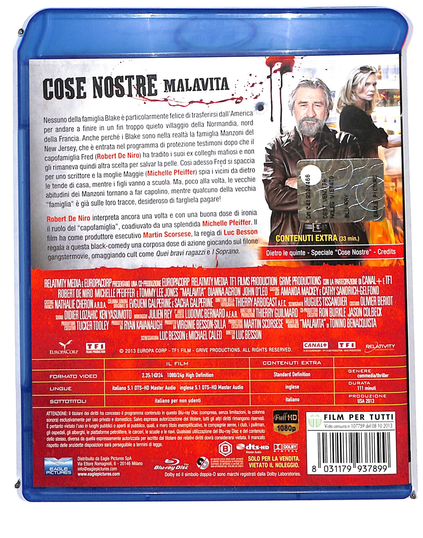 EBOND Cose nostre - Malavita BLURAY BLURAY DB689243