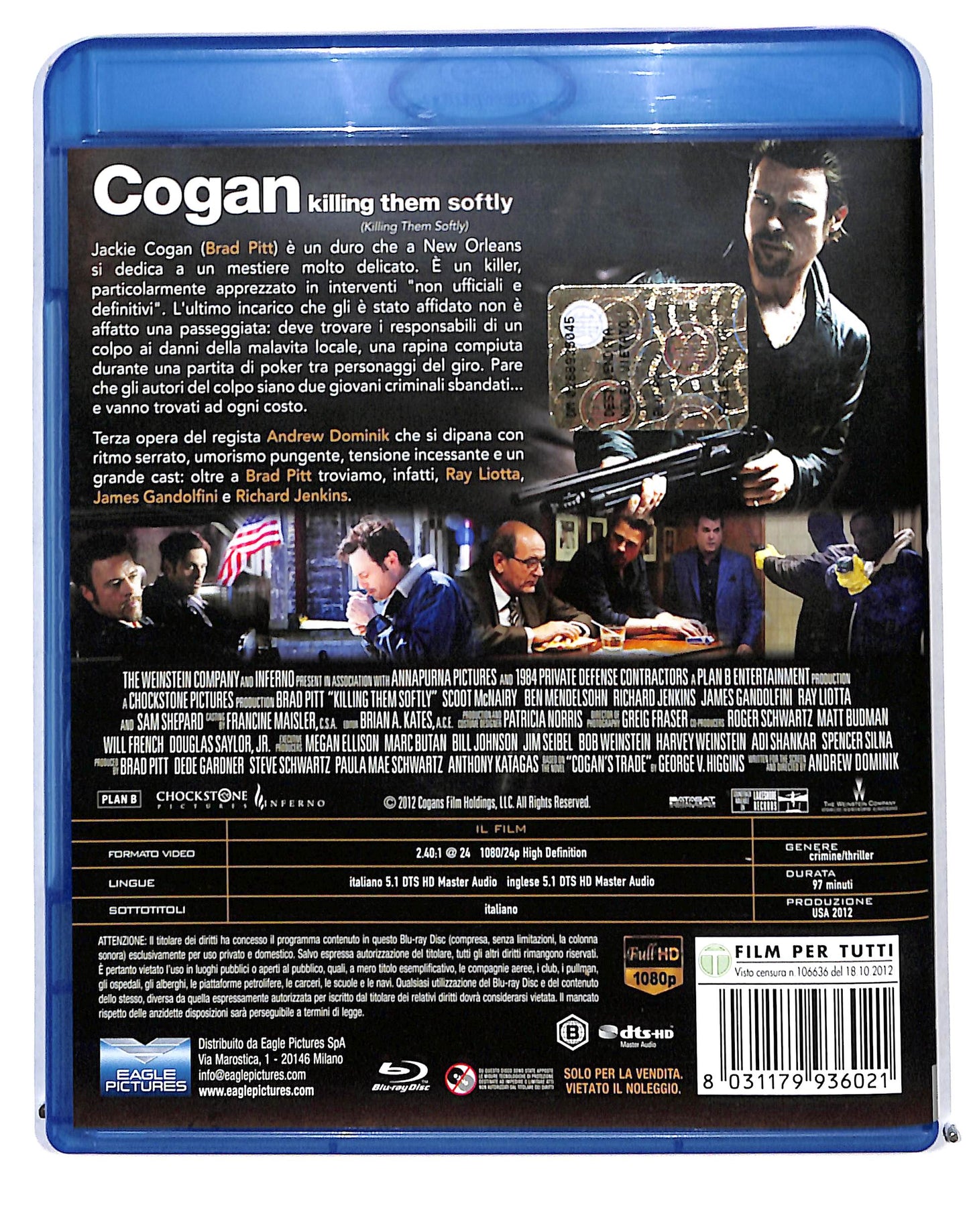 EBOND Cogan - Killing Them Softly BLURAY BLURAY DB689244