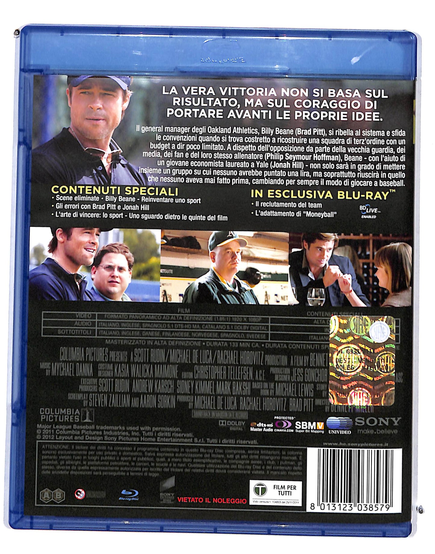 EBOND Moneyball - L'arte di vincere BLURAY BLURAY DB689246