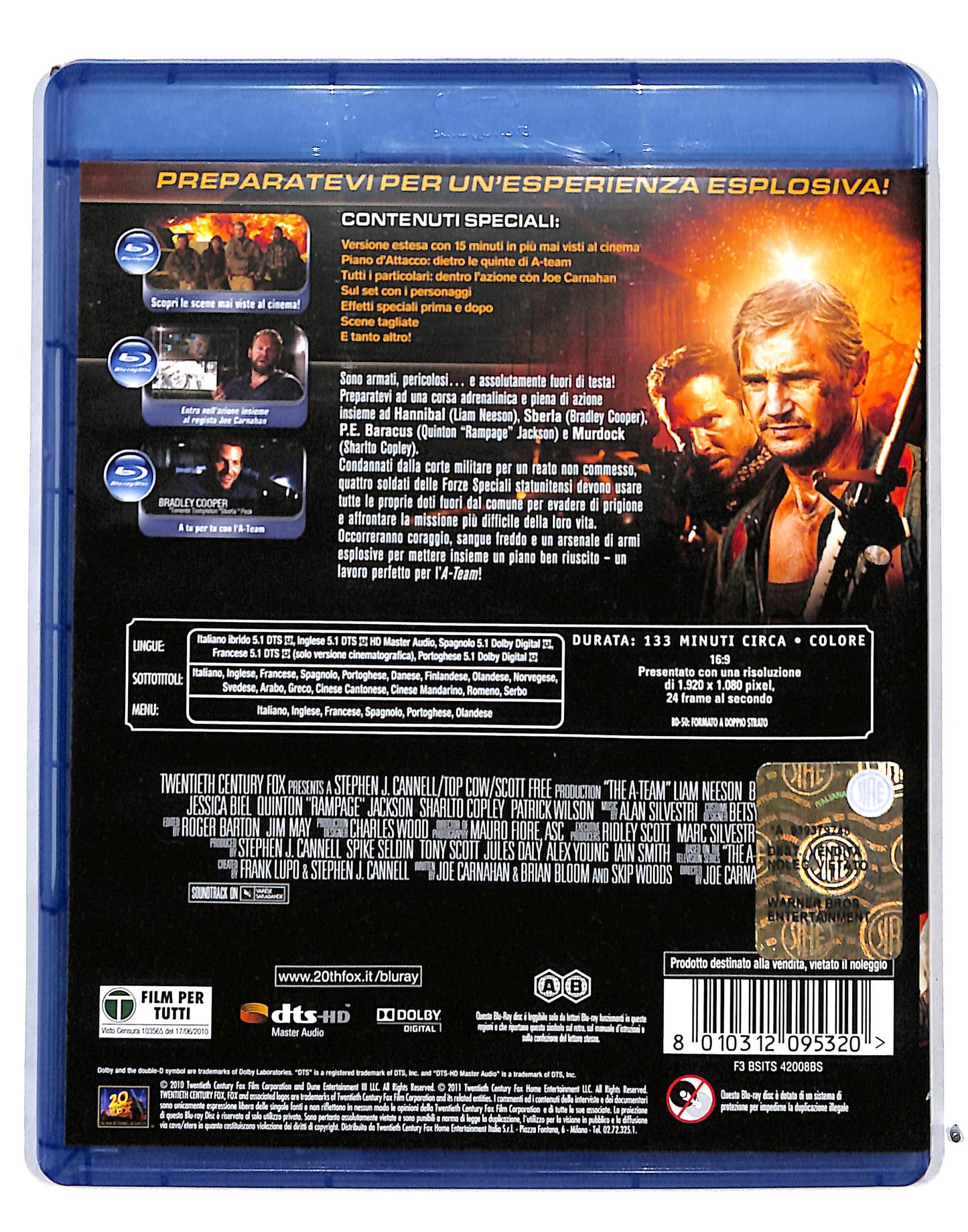 EBOND A-Team versione estesa BLURAY BLURAY DB689256