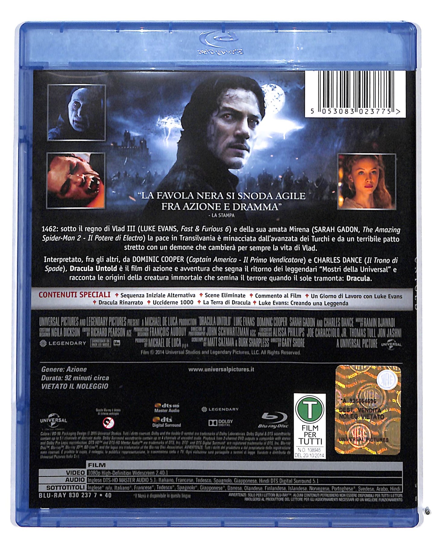 EBOND Dracula Untold BLURAY BLURAY DB689258