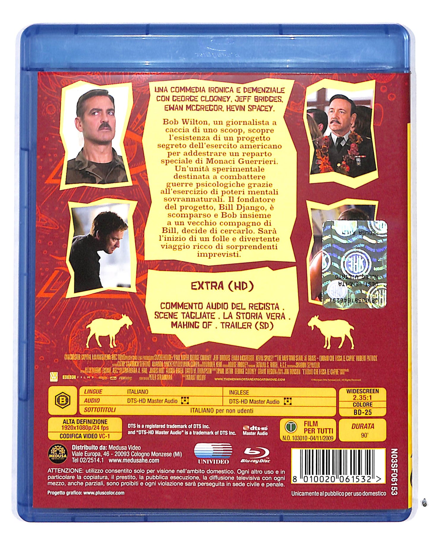 EBOND L'uomo Che Fissa Le Capre BLURAY BLURAY DB689276