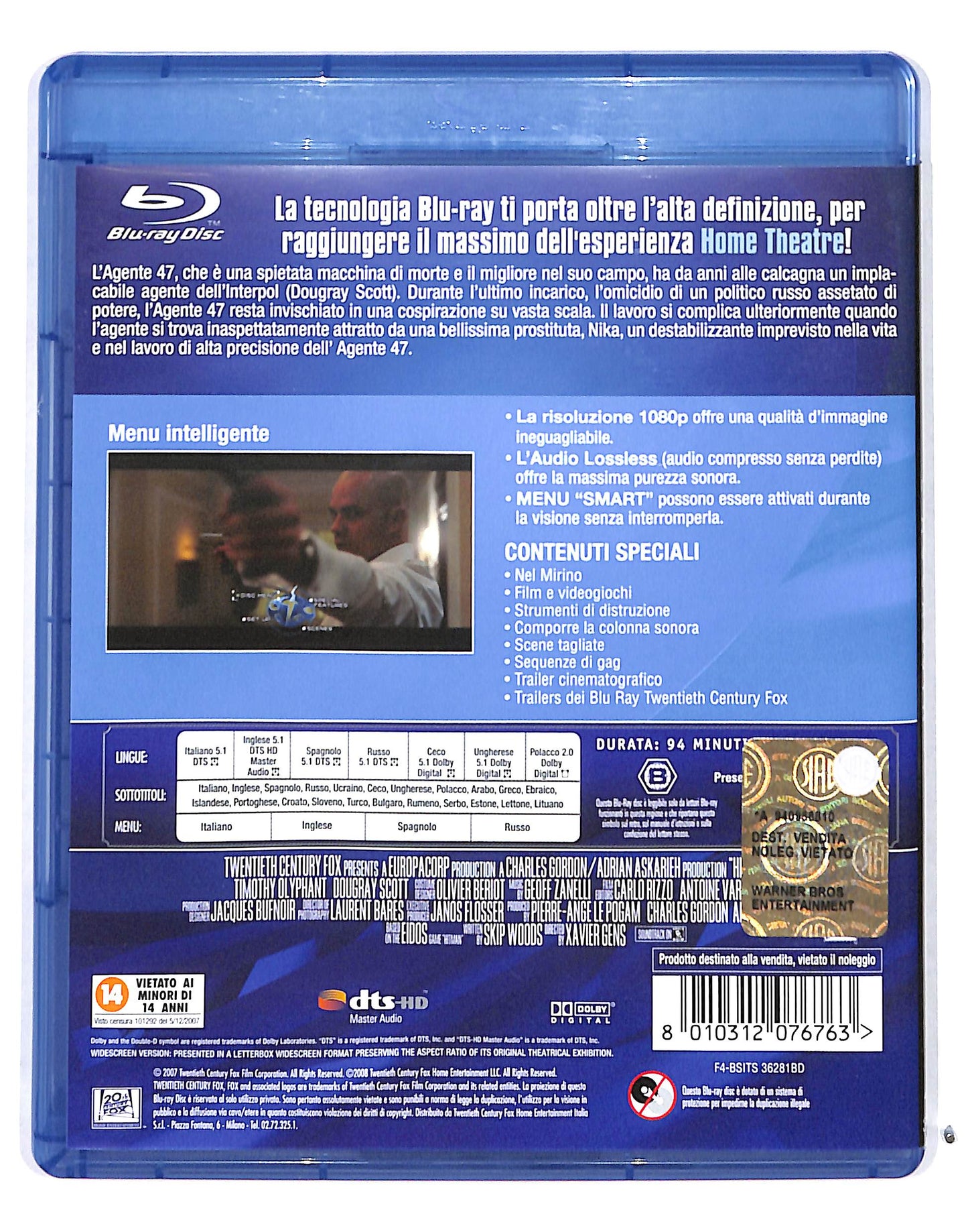 EBOND Hitman - l'assassino BLURAY BLURAY DB689280