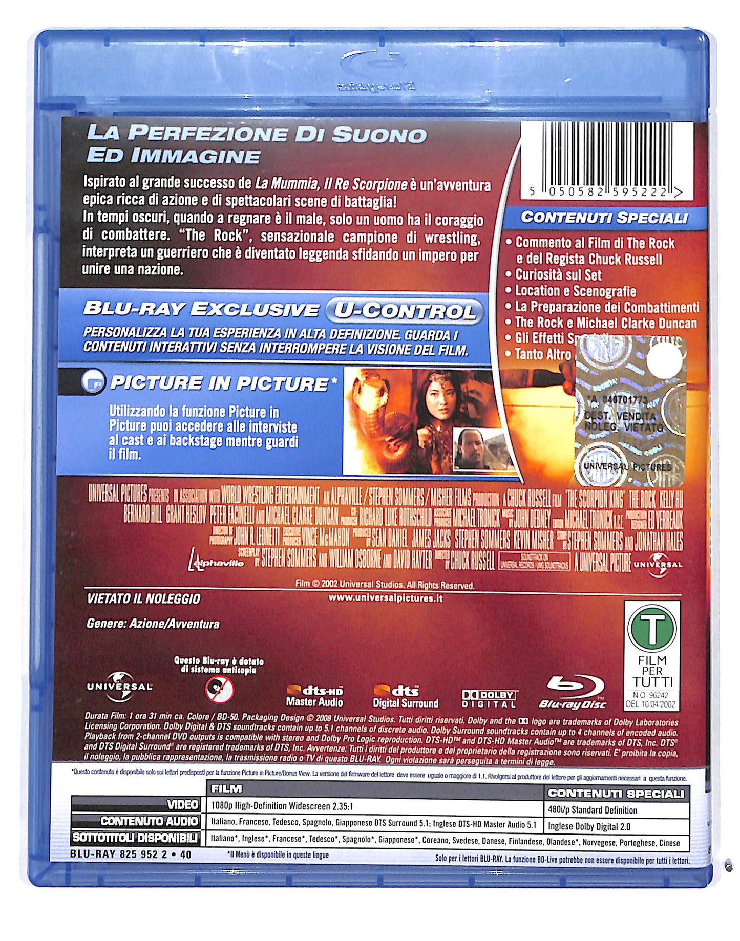 EBOND Il Re Scorpione BLURAY BLURAY DB689282