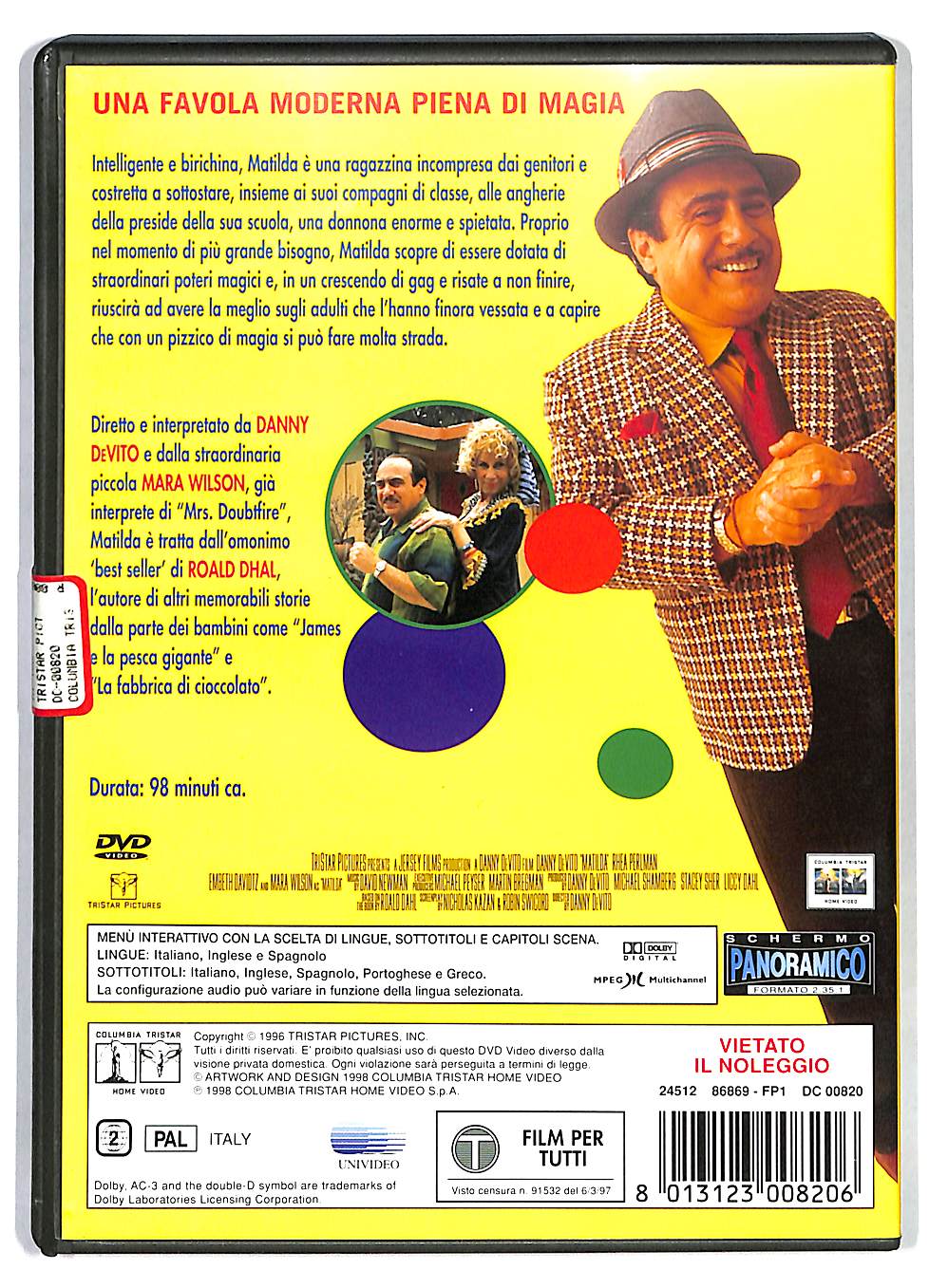 EBOND matilda 6 mitica DVD DB689401