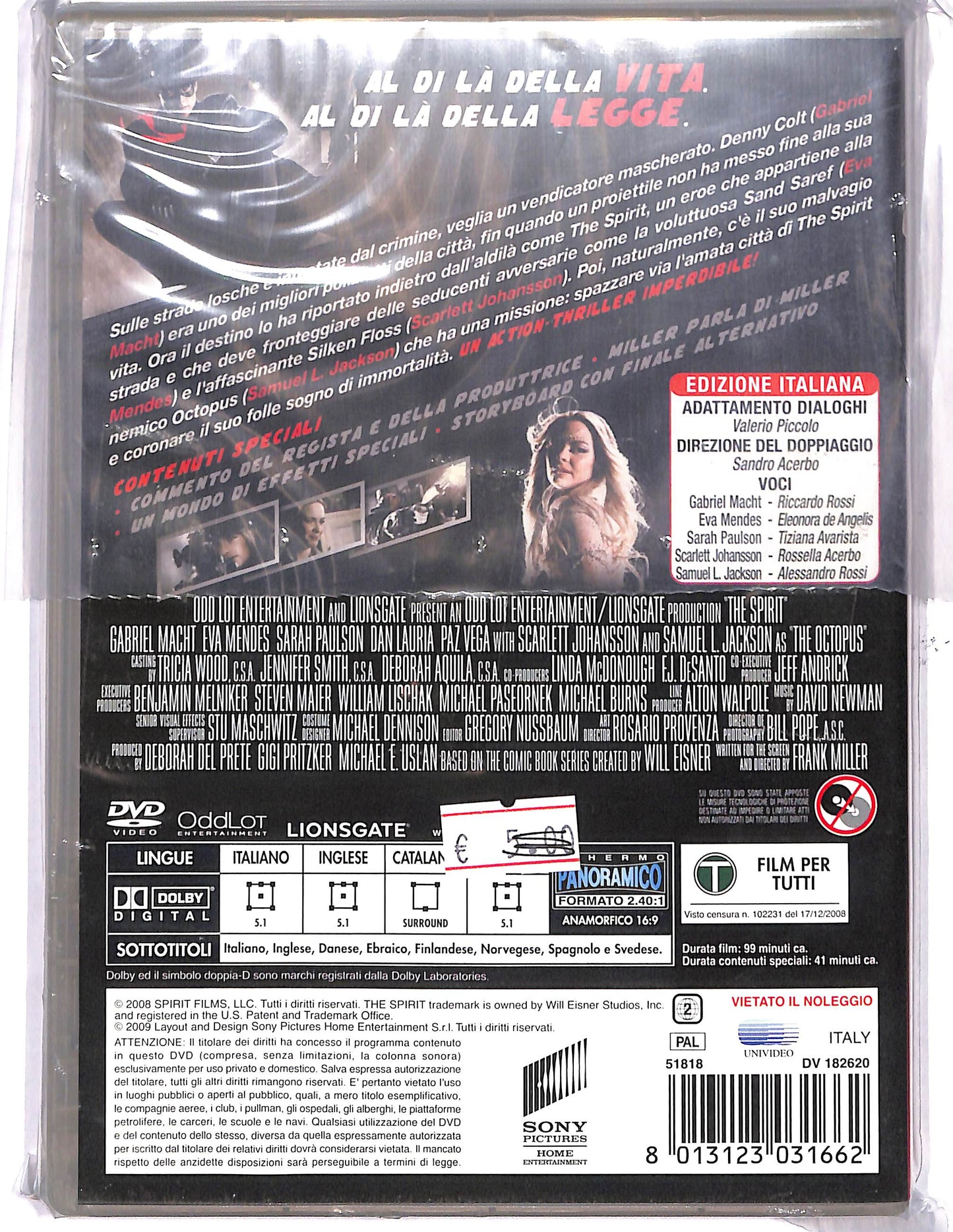 EBOND The Spirit DVD DB689423