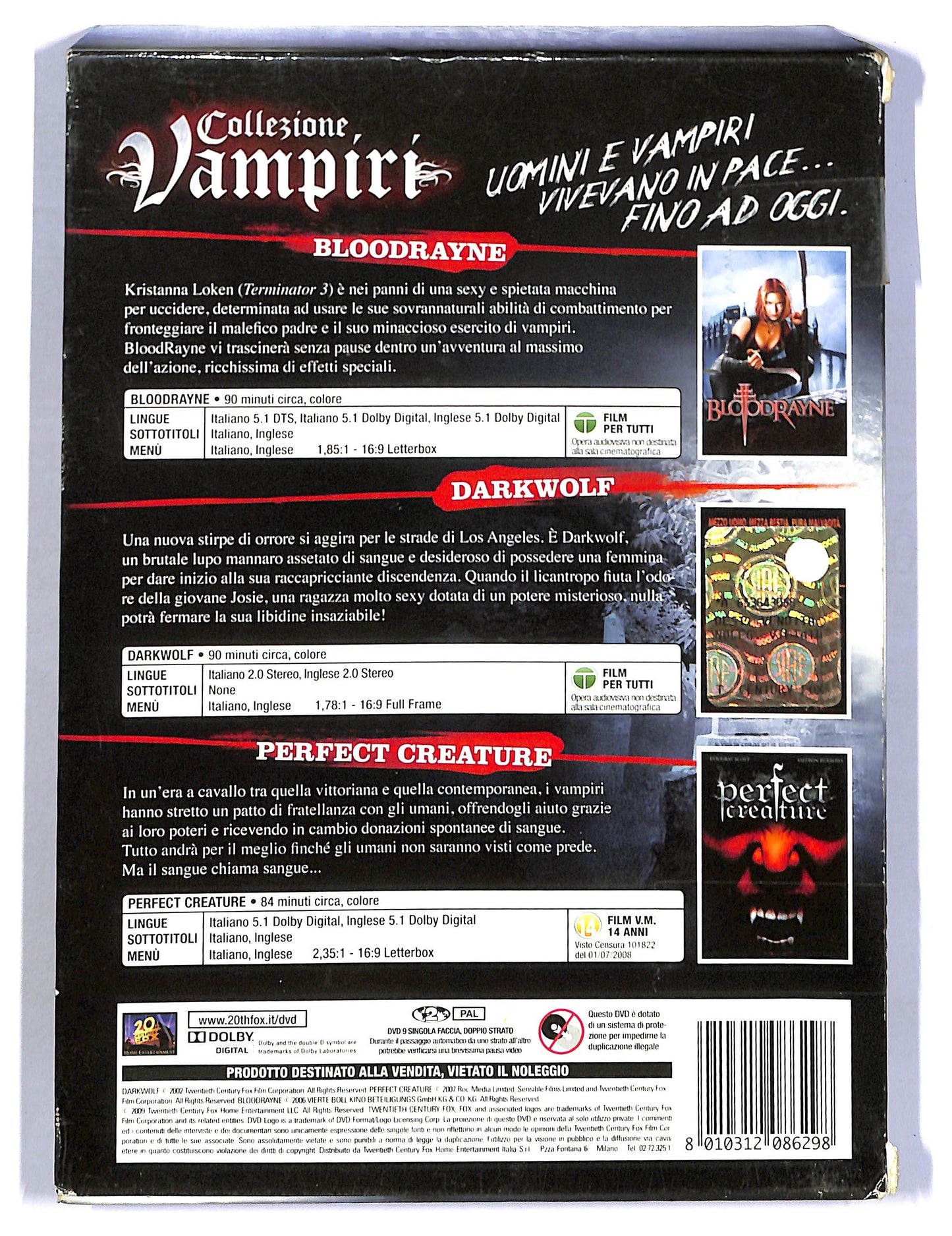 EBOND Collezione vampiri contiene 3 film DVD DB689456