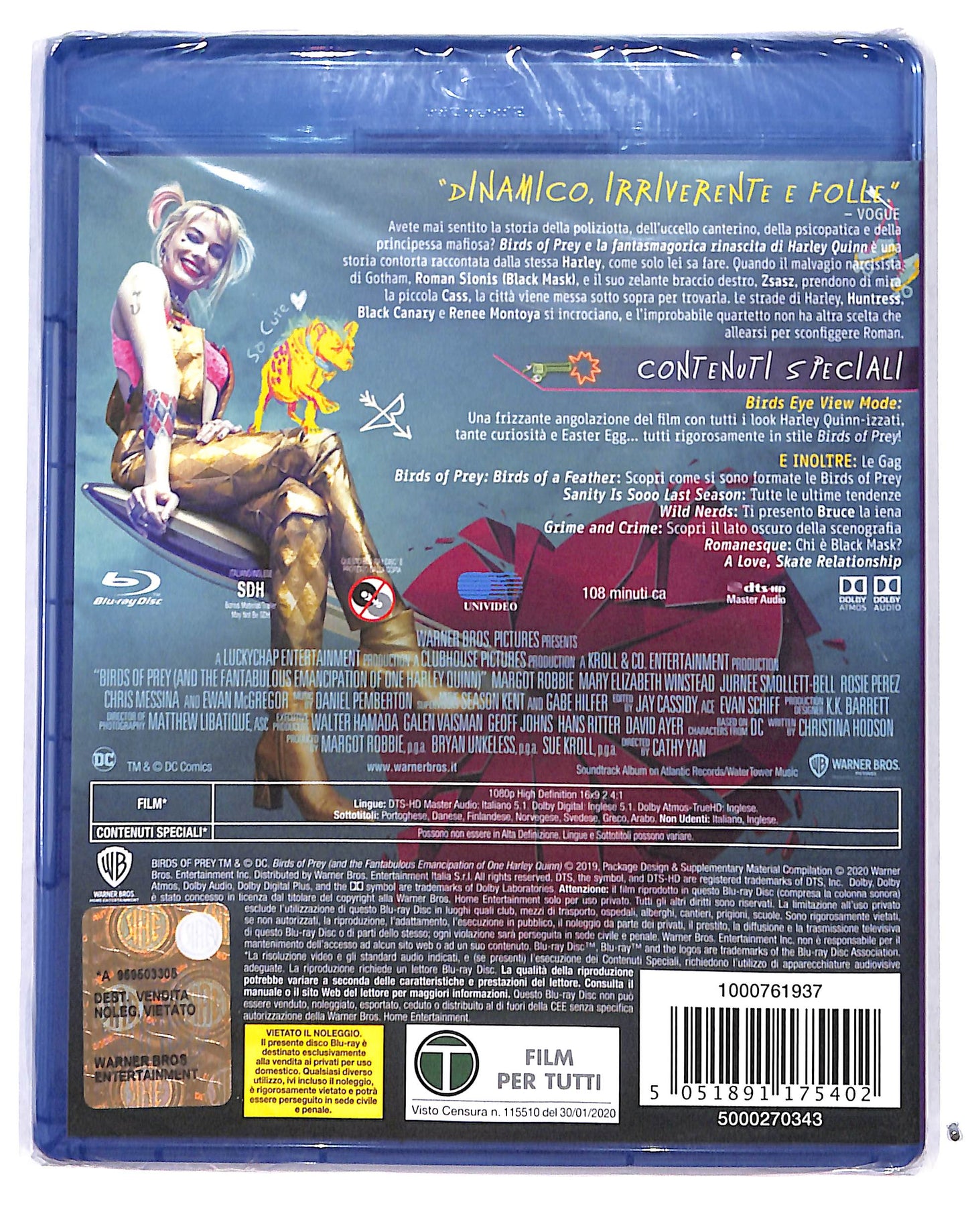 EBOND Birds Of Prey BLURAY BLURAY DB689615