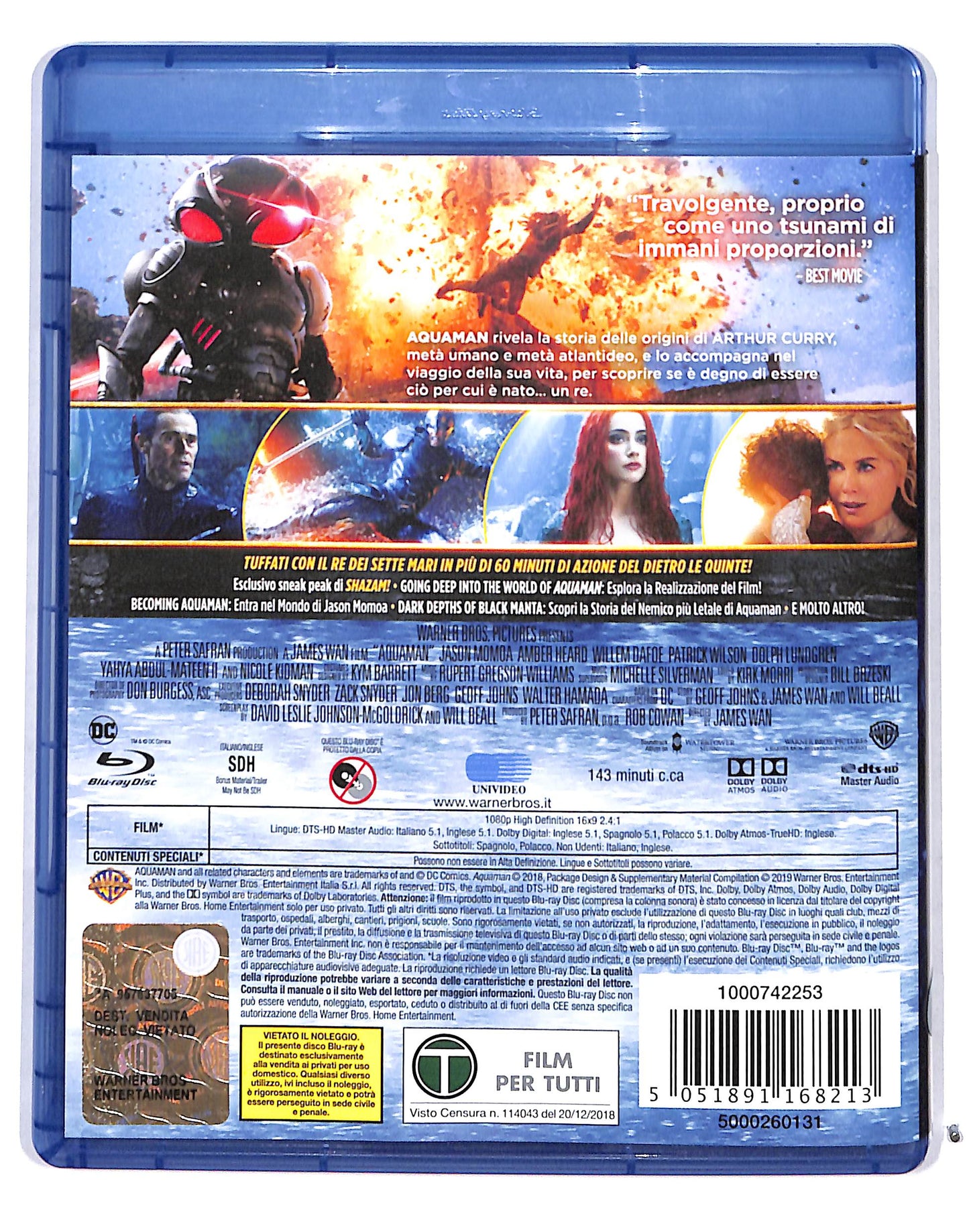 EBOND Aquaman BLURAY BLURAY DB689620