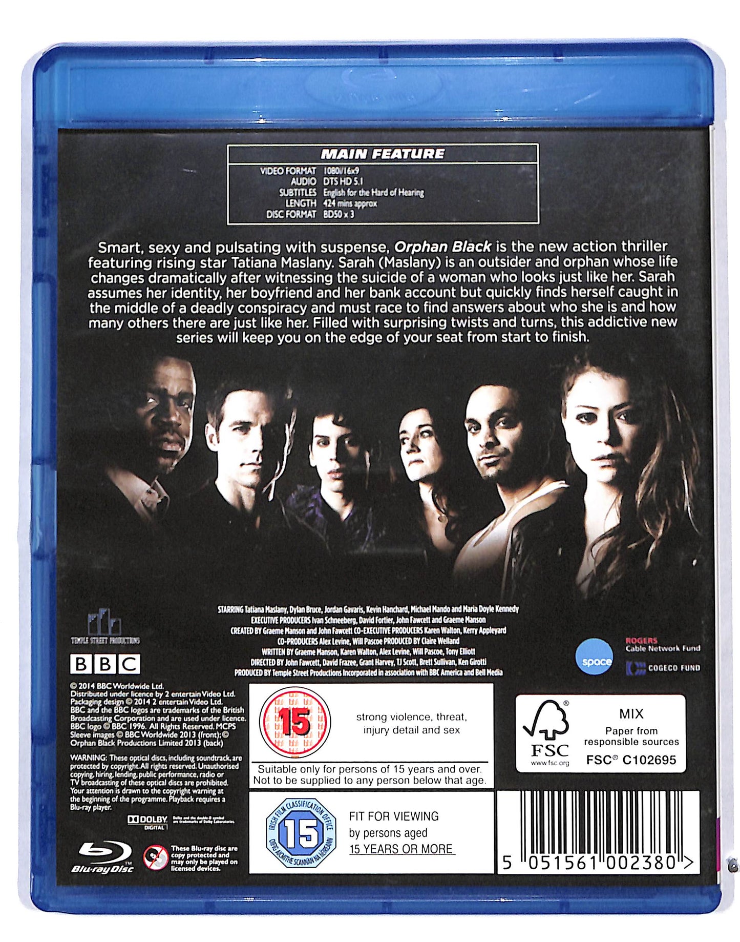 EBOND Orphan Black - Series 1Edizione: Regno Unito BLURAY BLURAY DB689627