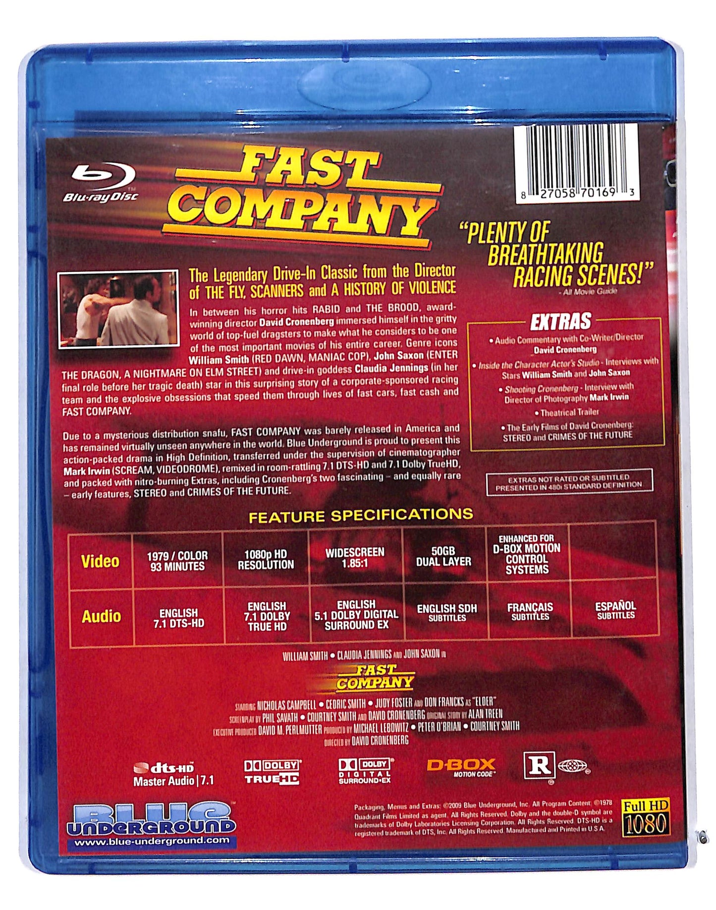 EBOND Fast Company Edizione UK BLURAY DB689633