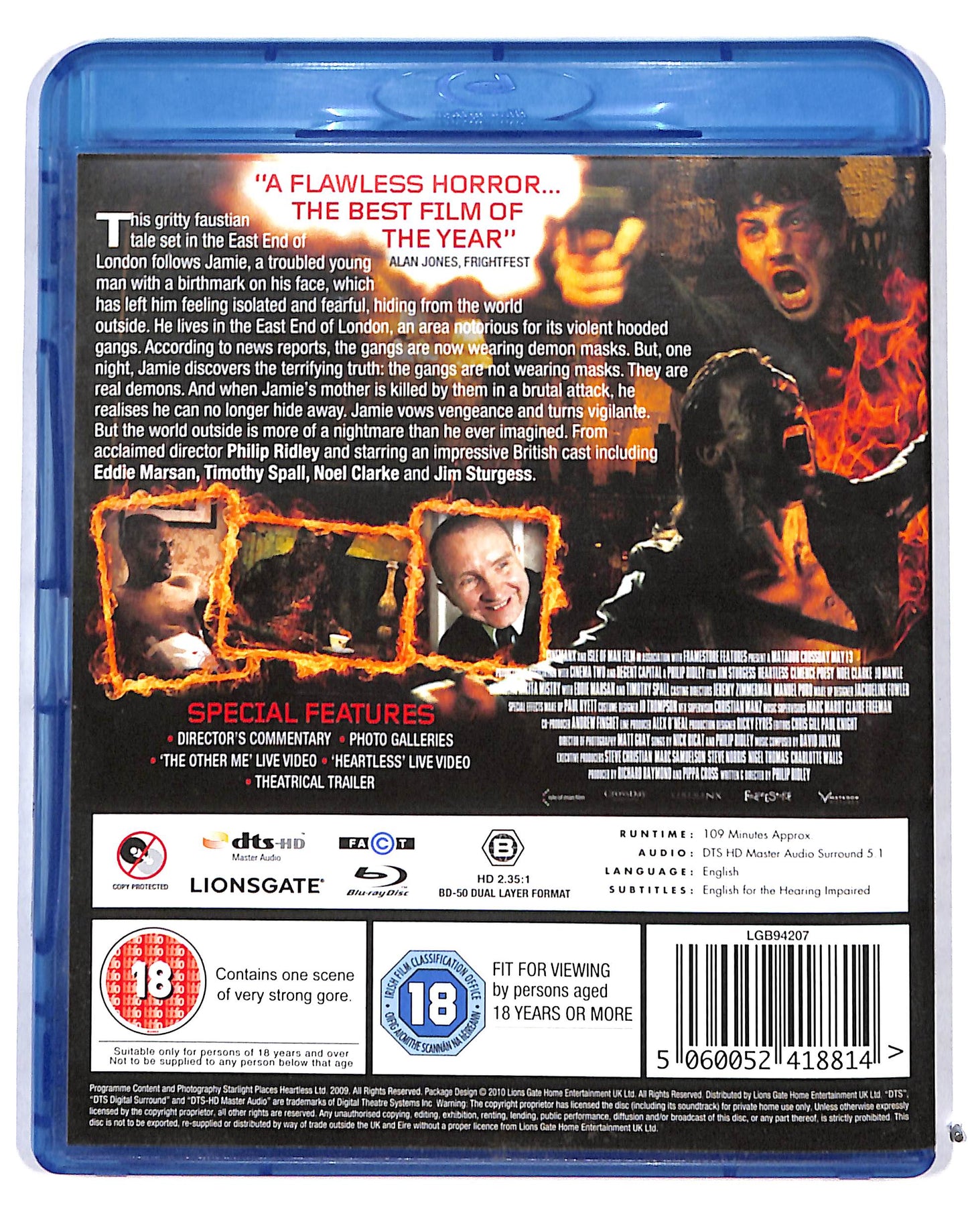 EBOND Heartless Edizione: Regno Unito BLURAY DB689636