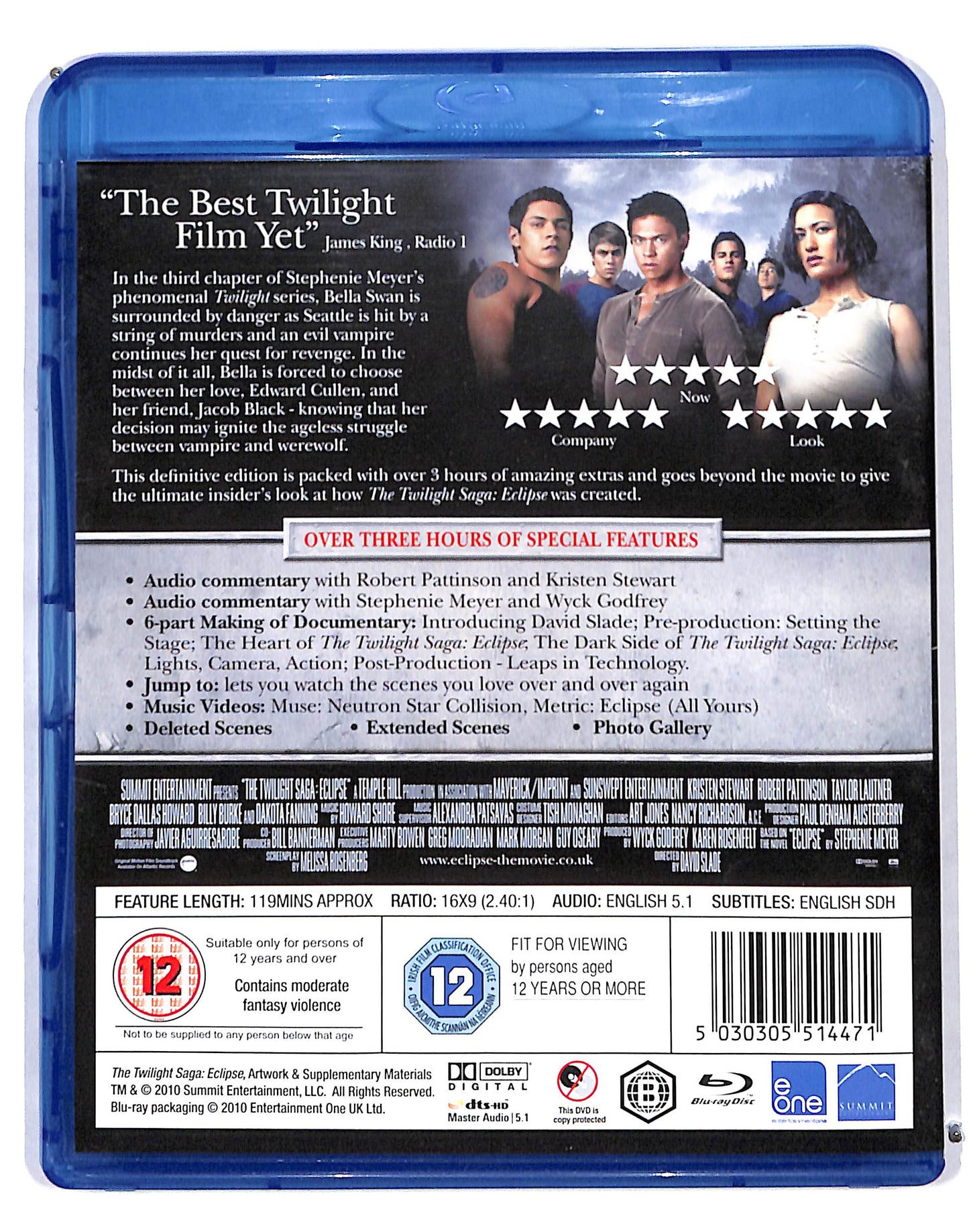 EBOND The Twilight saga Eclipse Edizione: Regno Unito BLURAY DB689639