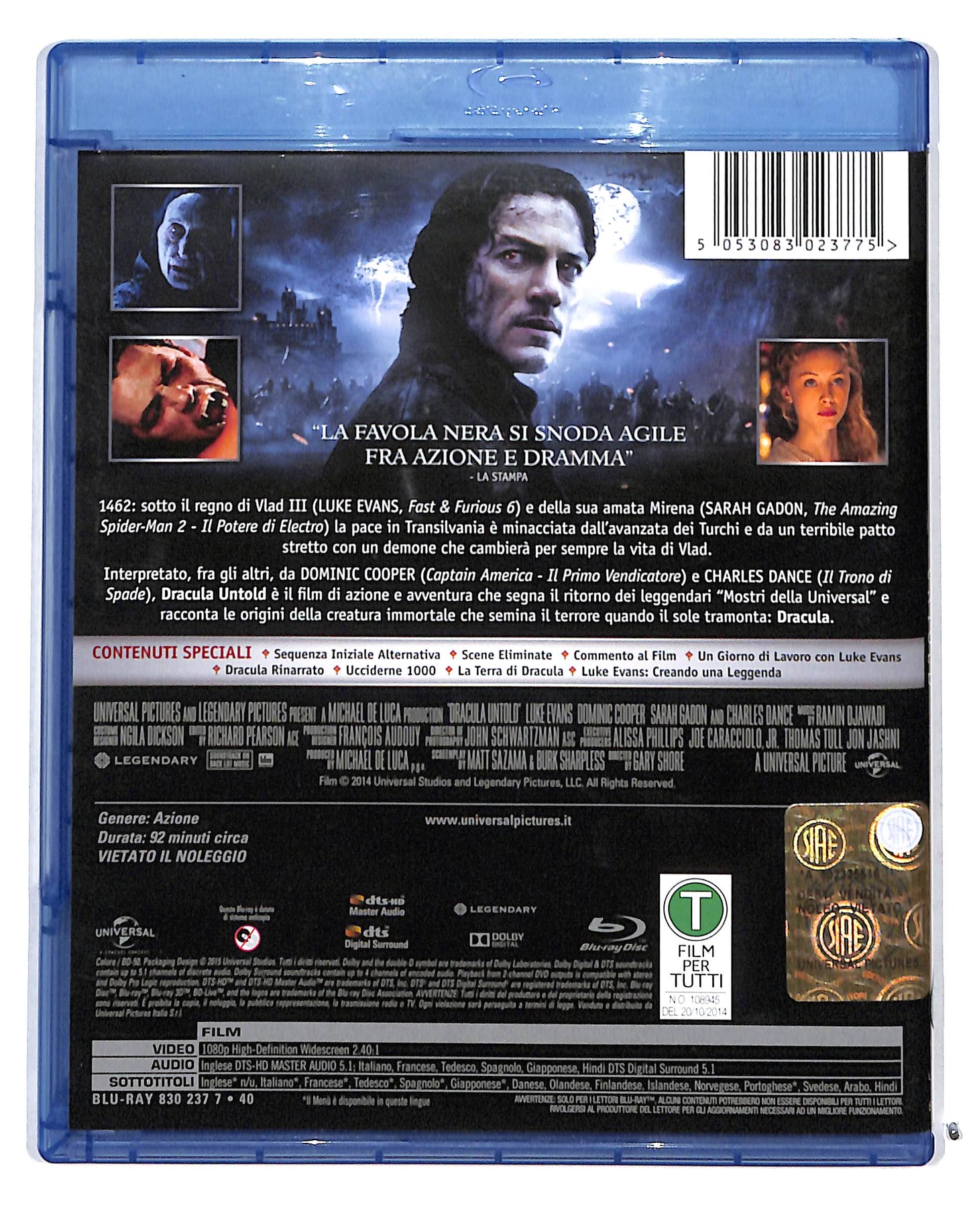 EBOND Dracula Untold BLURAY BLURAY DB689653