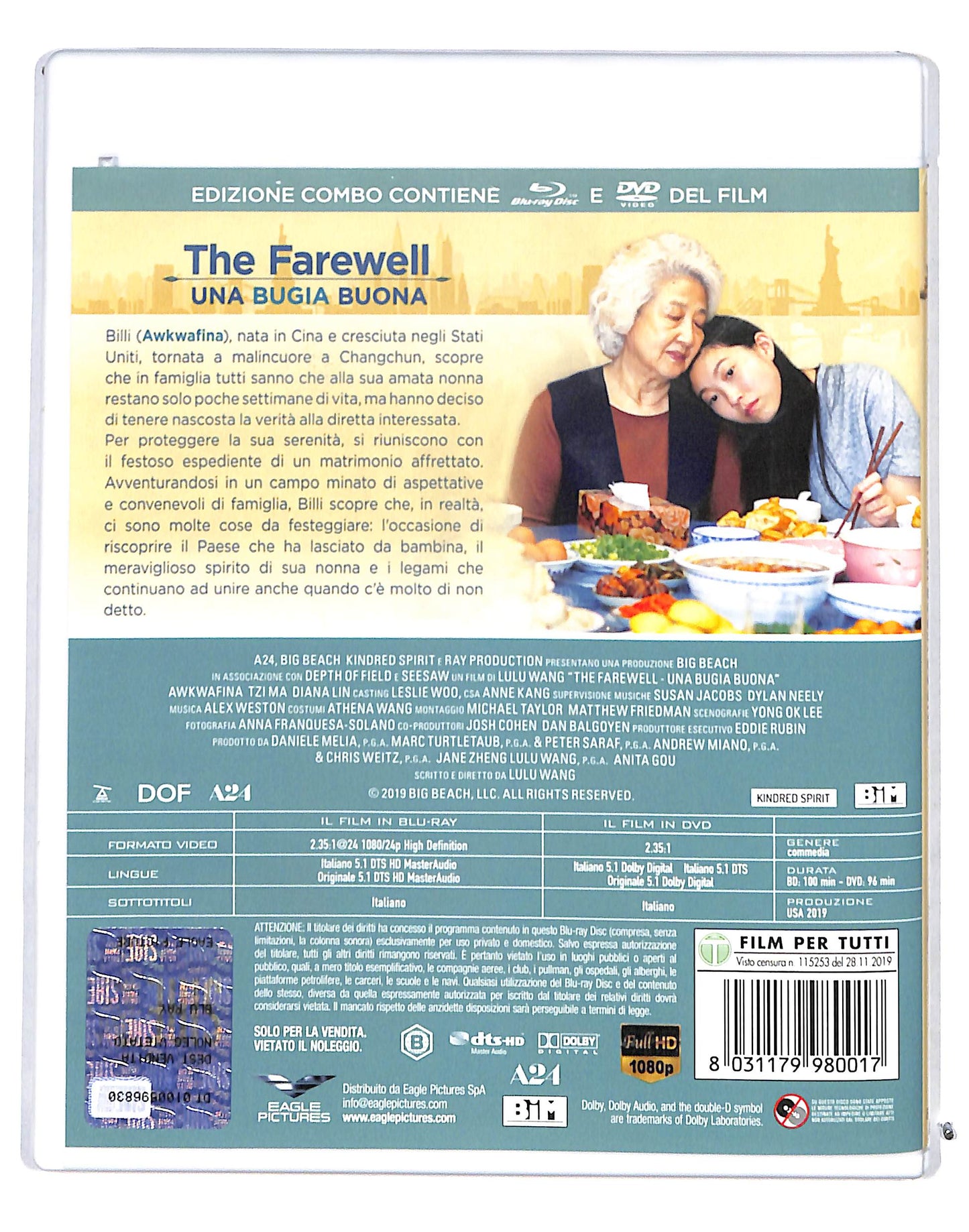 EBOND The Farewell - Una Bugia Buona Combo +DVD BLURAY DB689654
