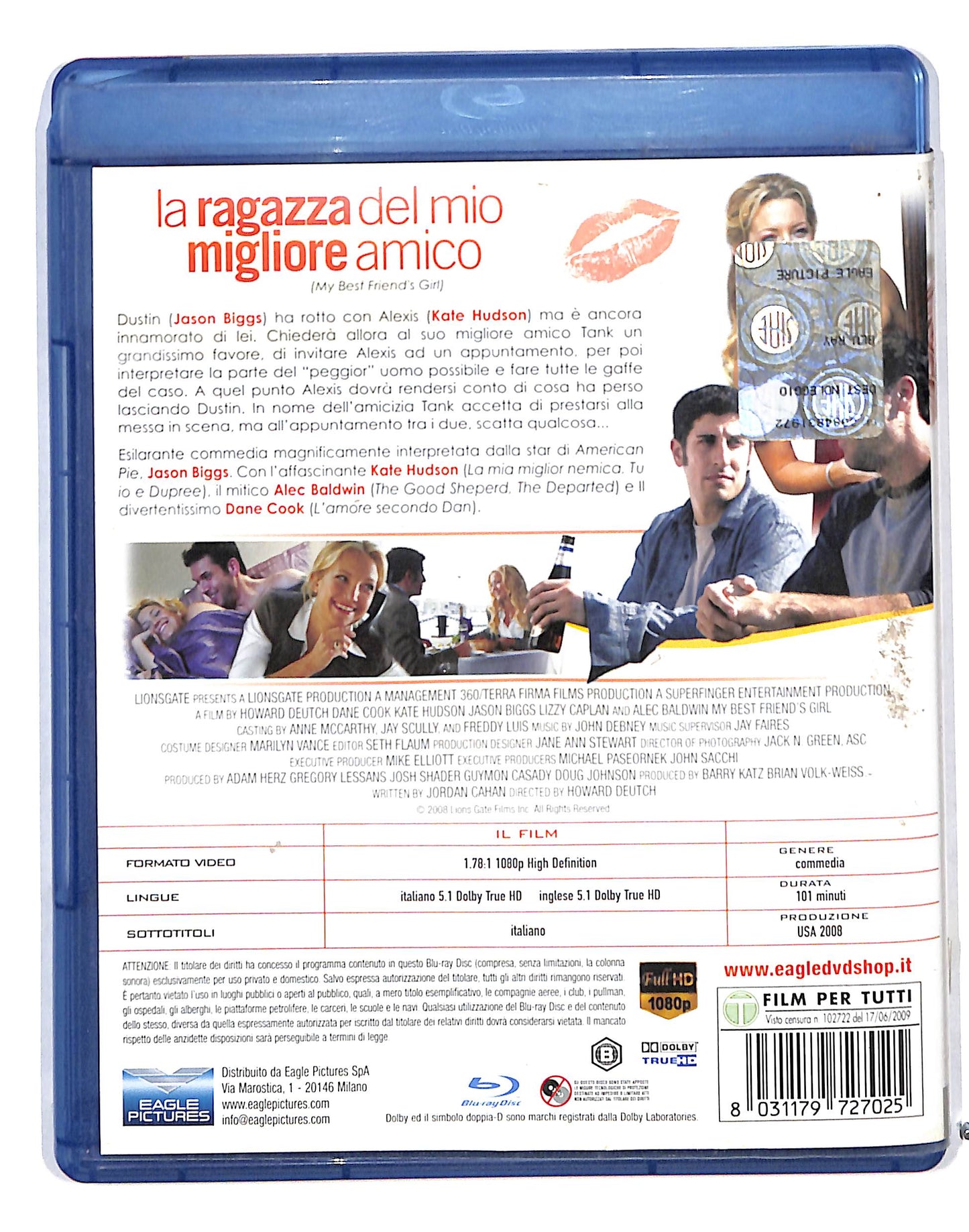 EBOND La Ragazza del mio migliore amico NOLEGGIO BLURAY DB689655