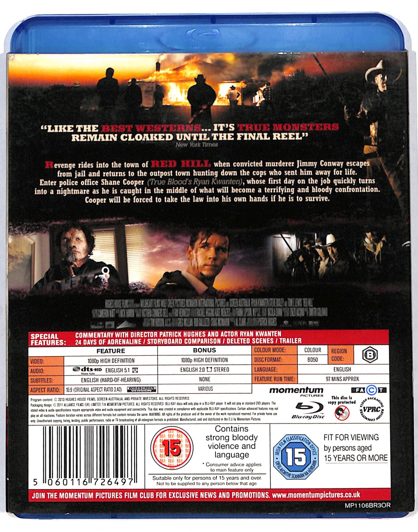 EBOND Red Hill Edizione: Regno Unito BLURAY BLURAY DB689660