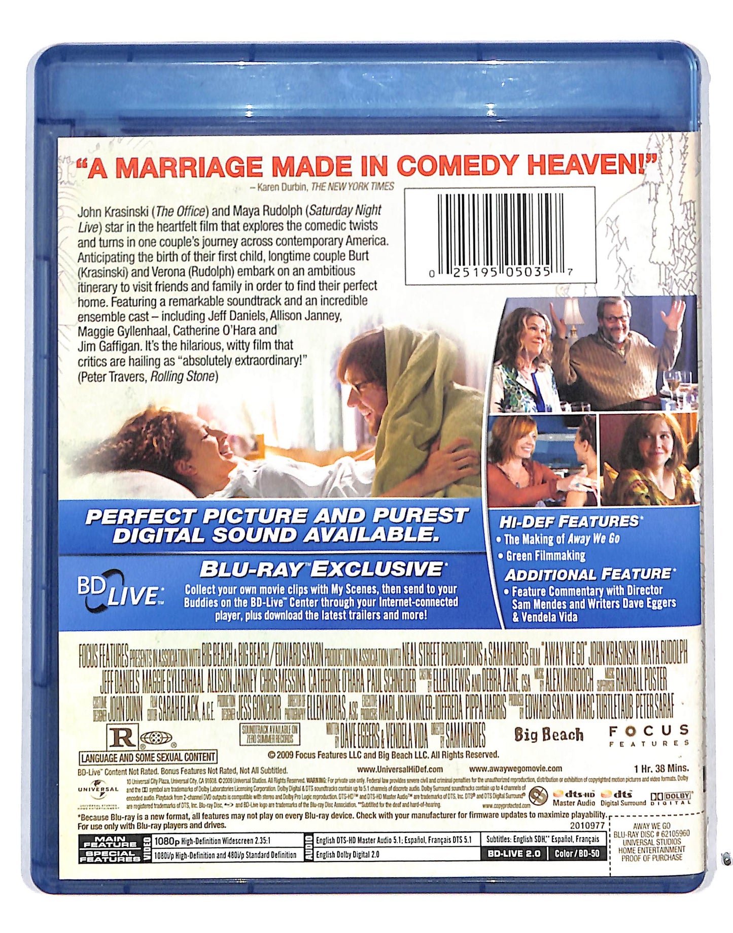EBOND Away We Go BLURAY DB689668
