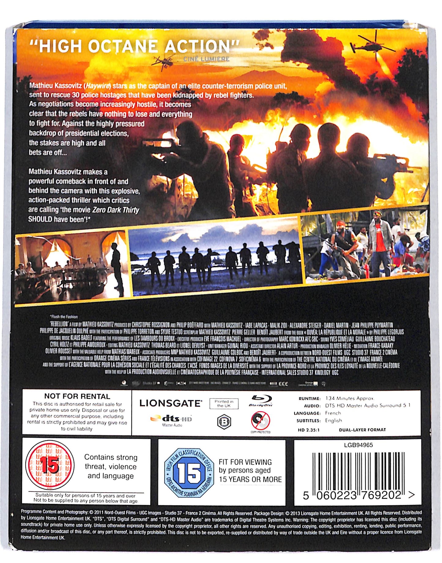 EBOND Rebellion Edizione: Regno Unito BLURAY BLURAY DB689669