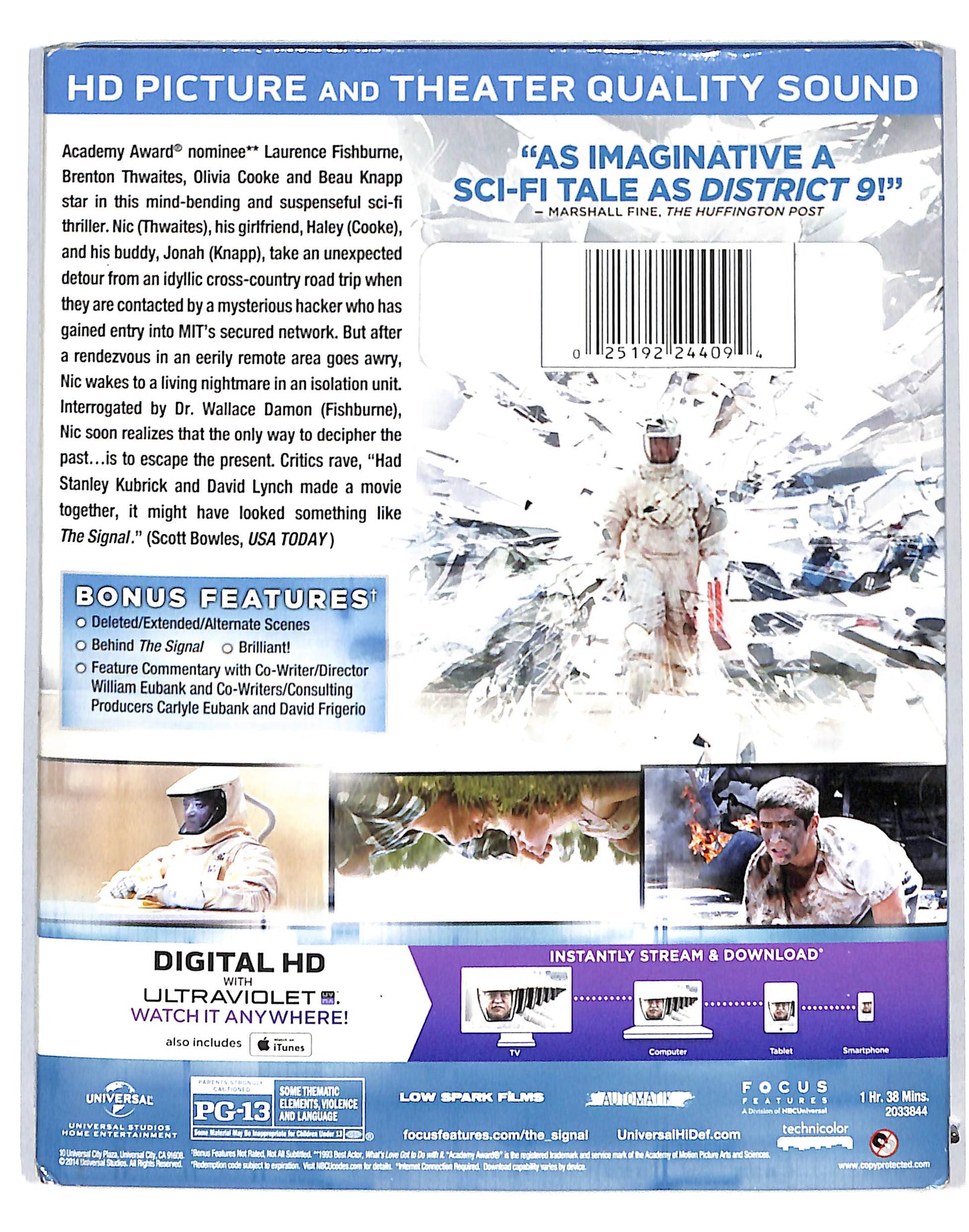 EBOND Signal BLURAY +DVD + DIGITAL HD Edizione Stati Uniti BLURAY DB689670