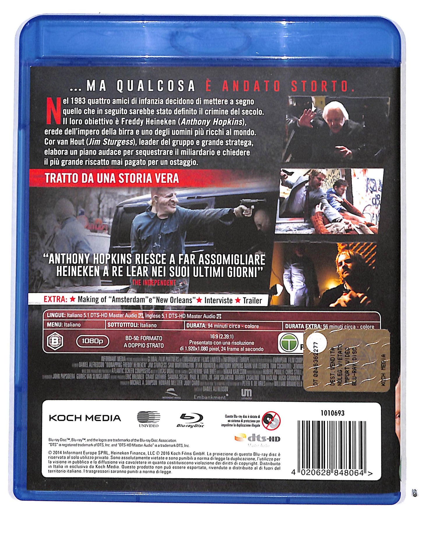 EBOND Il caso Freddy Heineken BLURAY BLURAY DB689705