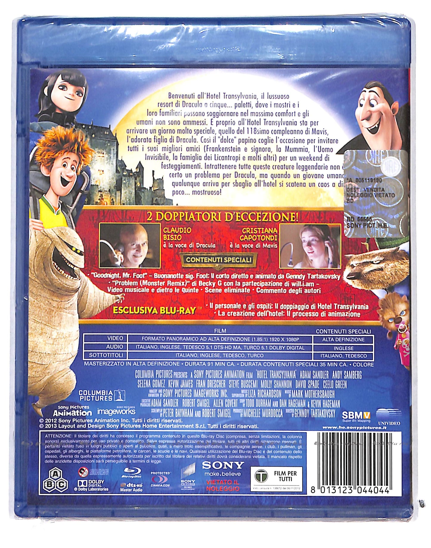 EBOND Hotel Transylvania BLURAY DB689713