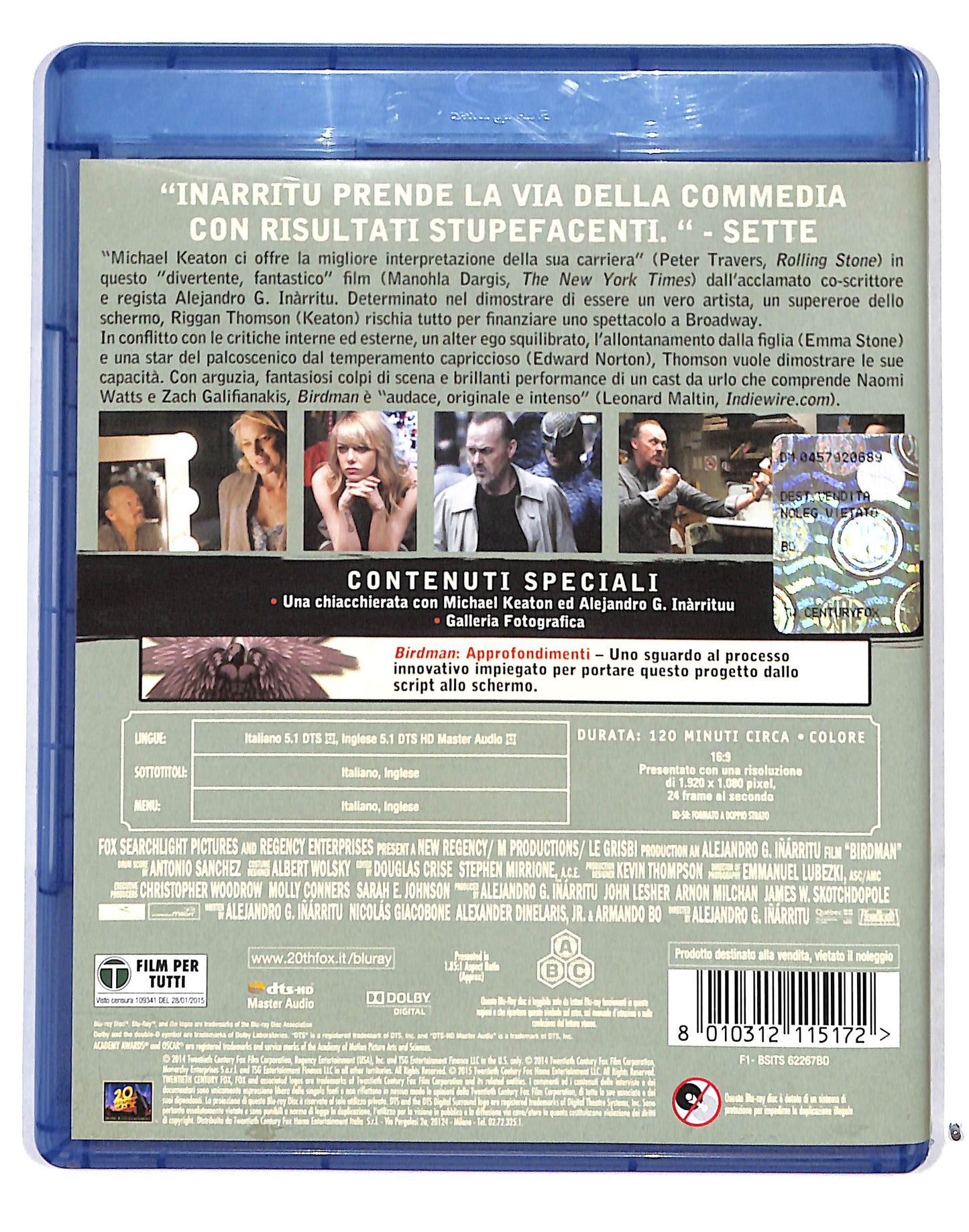 EBOND Birdman BLURAY BLURAY DB689727