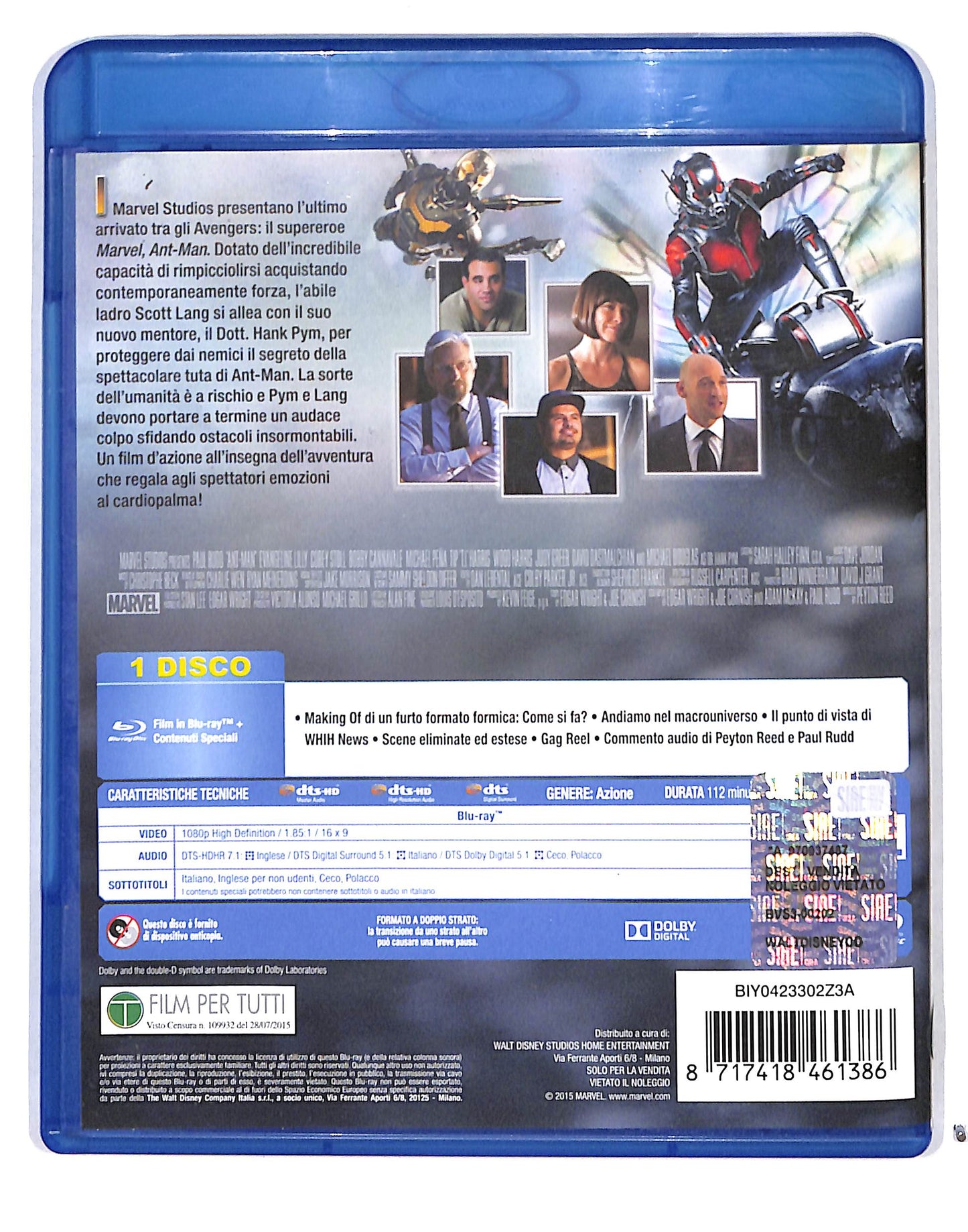 EBOND Ant-man BLURAY DB689737