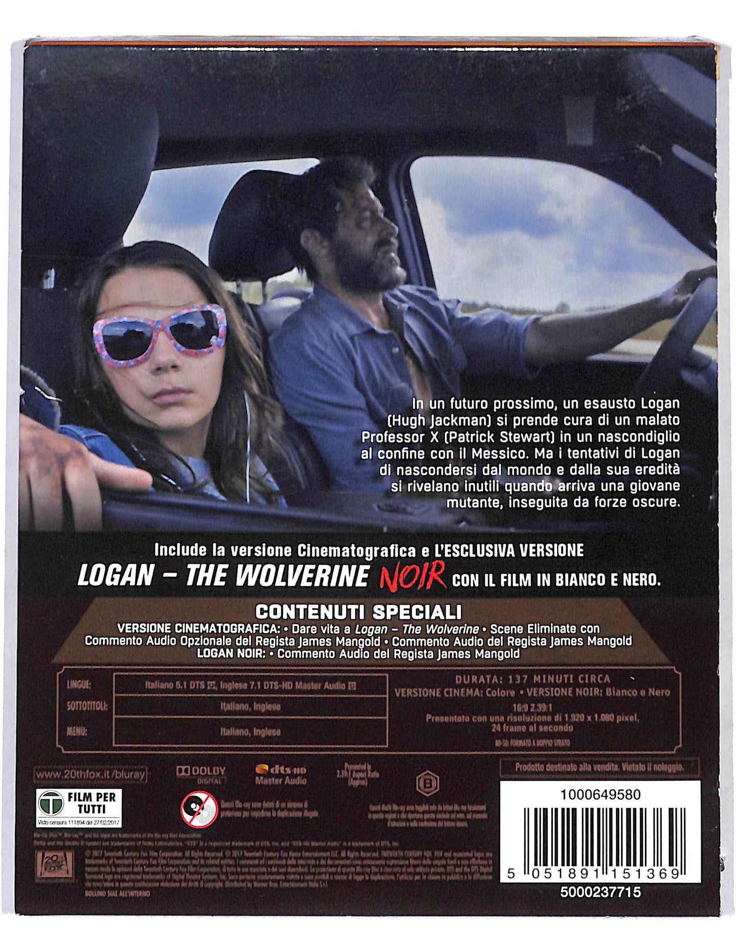 EBOND Logan - The Wolverine Noir Edition BLURAY DB689740