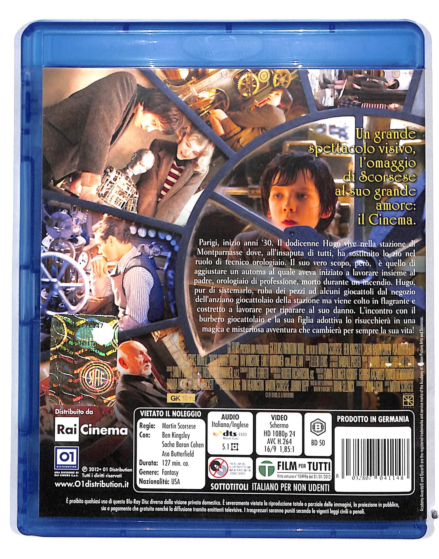 EBOND Hugo Cabret BLURAY BLURAY DB689770