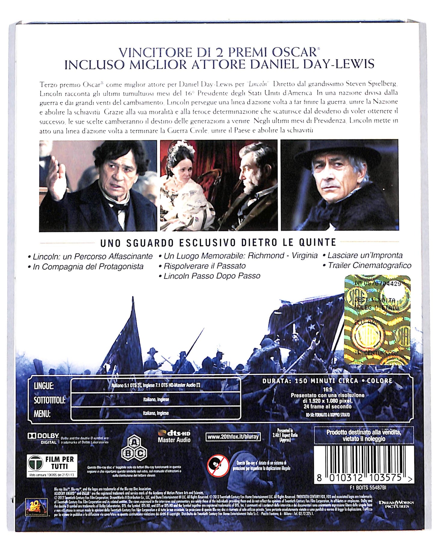 EBOND Lincoln (2012) BLURAY DB689771