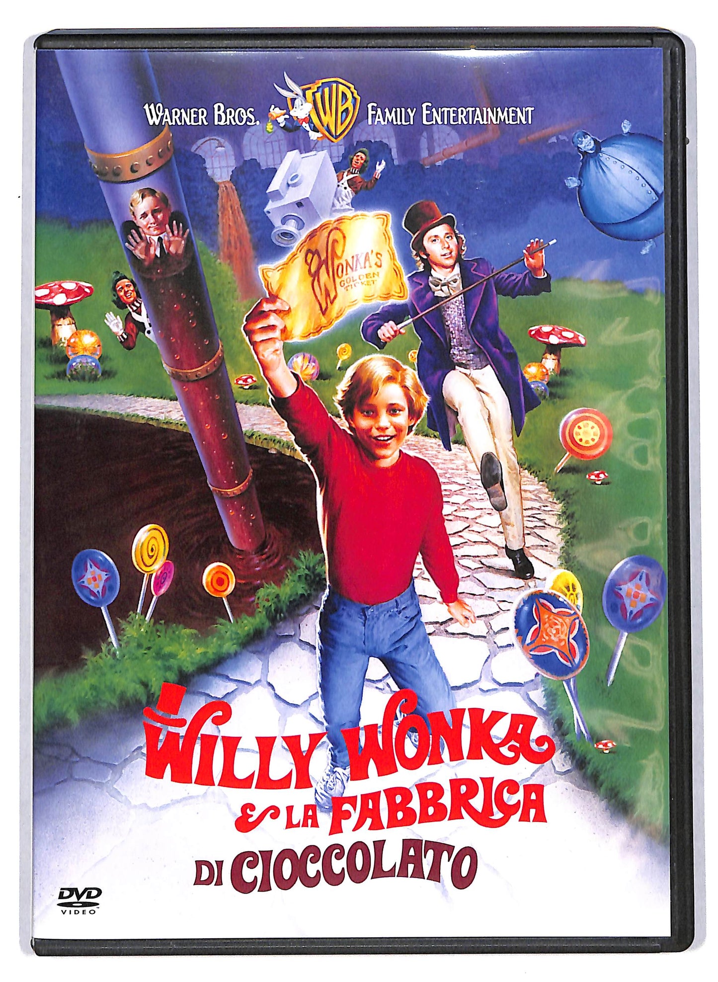 EBOND Willy Wonka e la fabbrica di cioccolato DVD DB689815