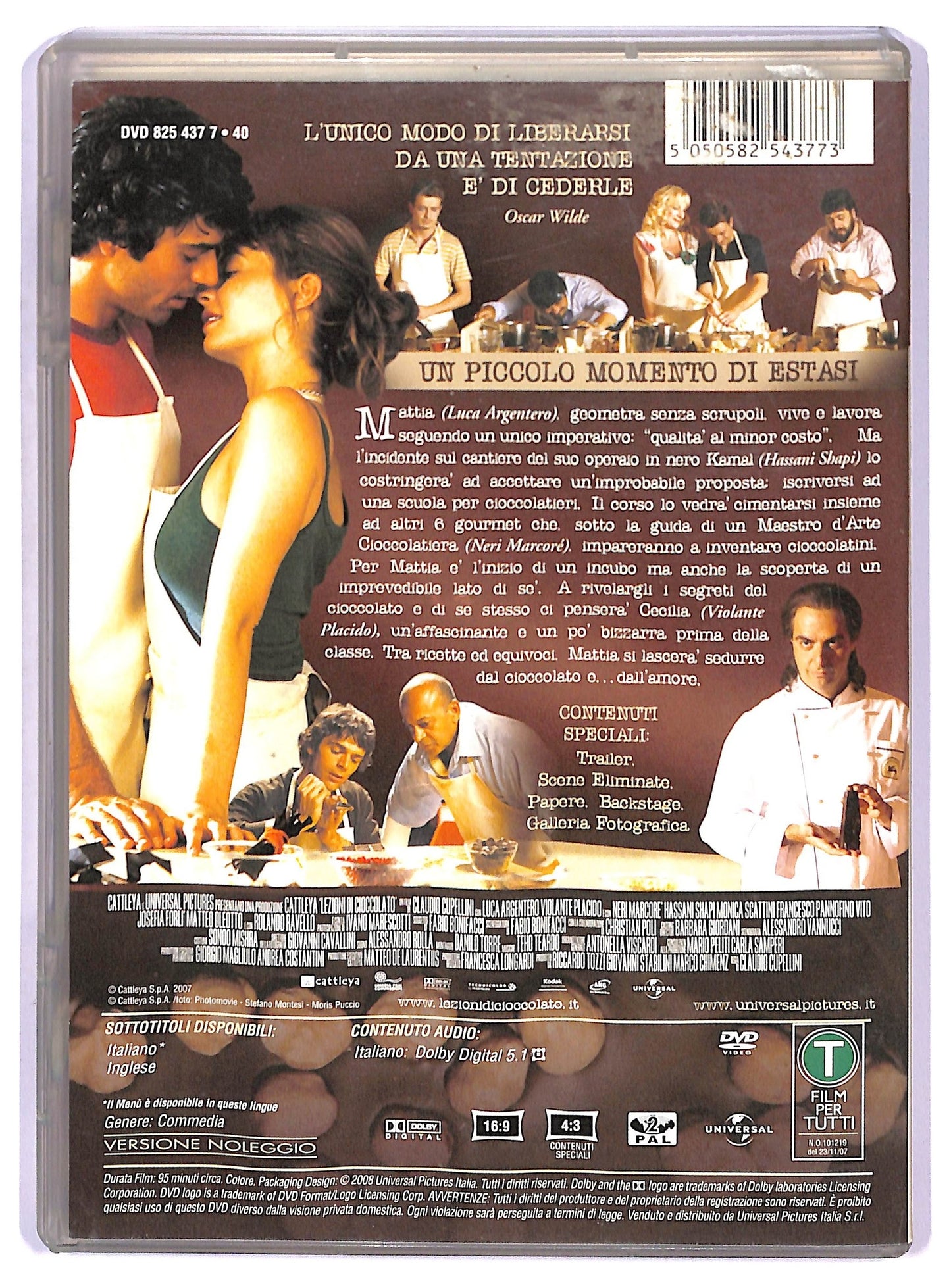 EBOND Lezioni di cioccolato Noleggio DVD DB689826