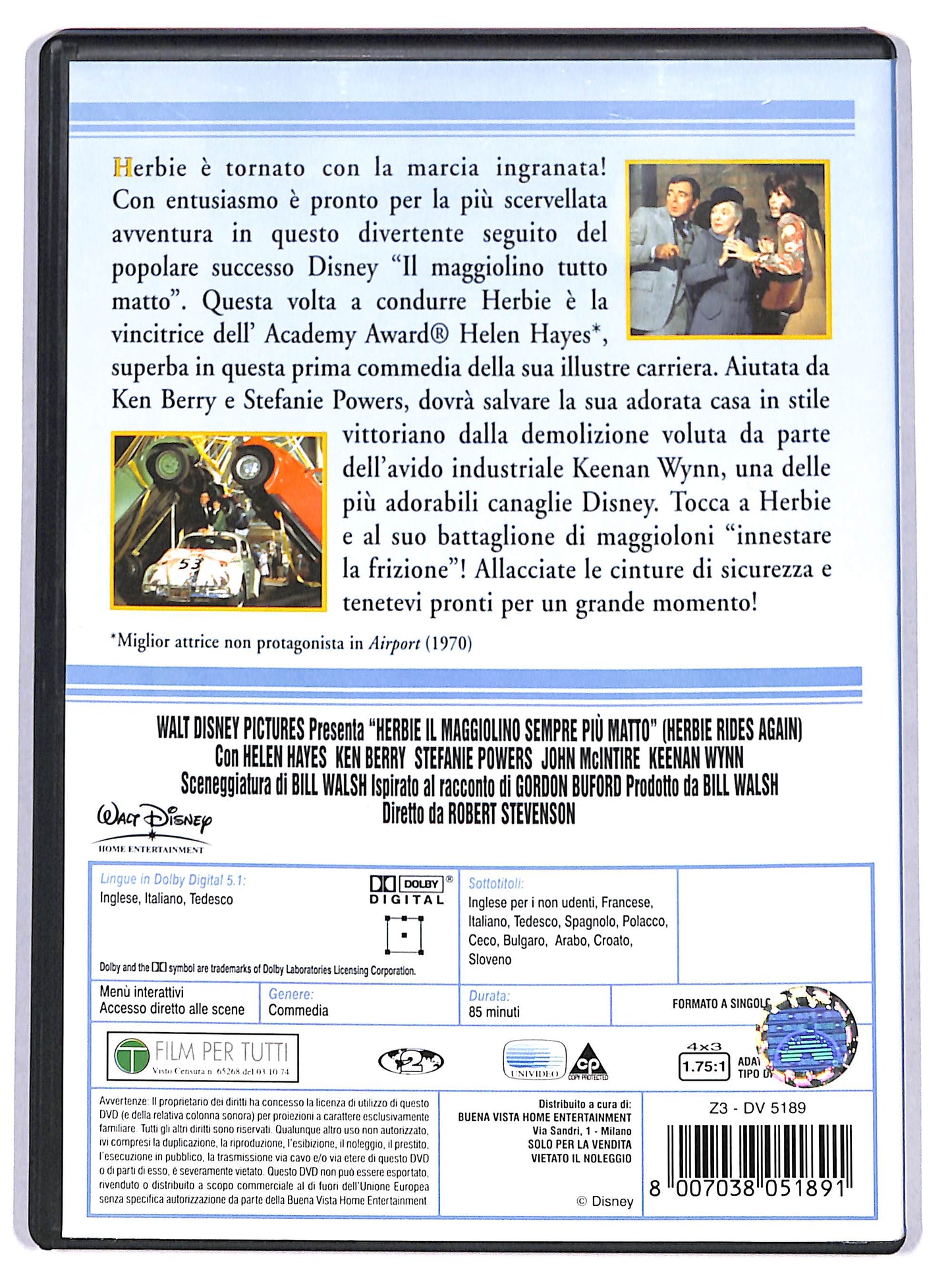 EBOND herbie il maggiolino sempre piu matto DVD DB689858